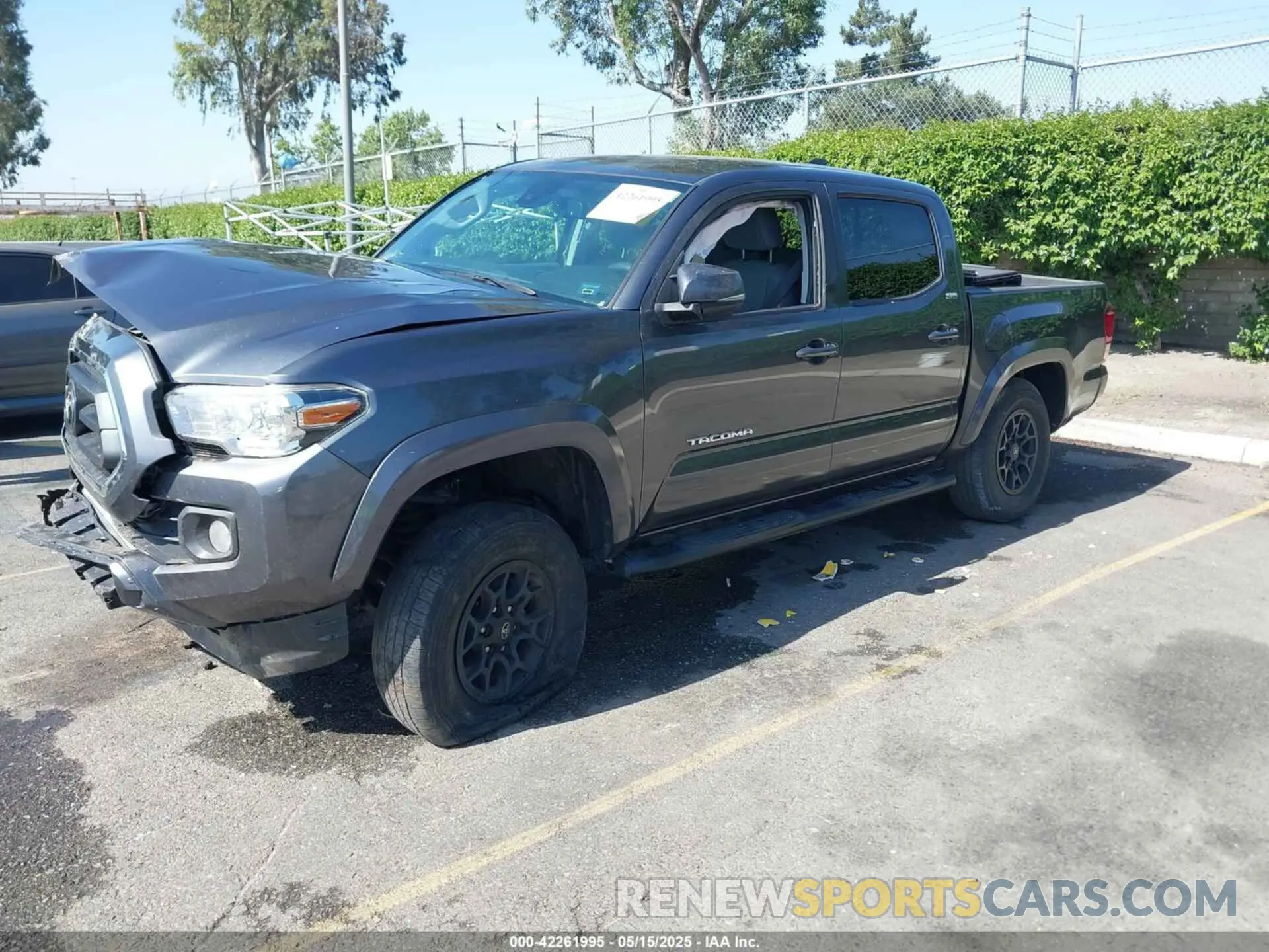 2 Фотография поврежденного автомобиля 3TMCZ5AN0NM455316 TOYOTA TACOMA 2022