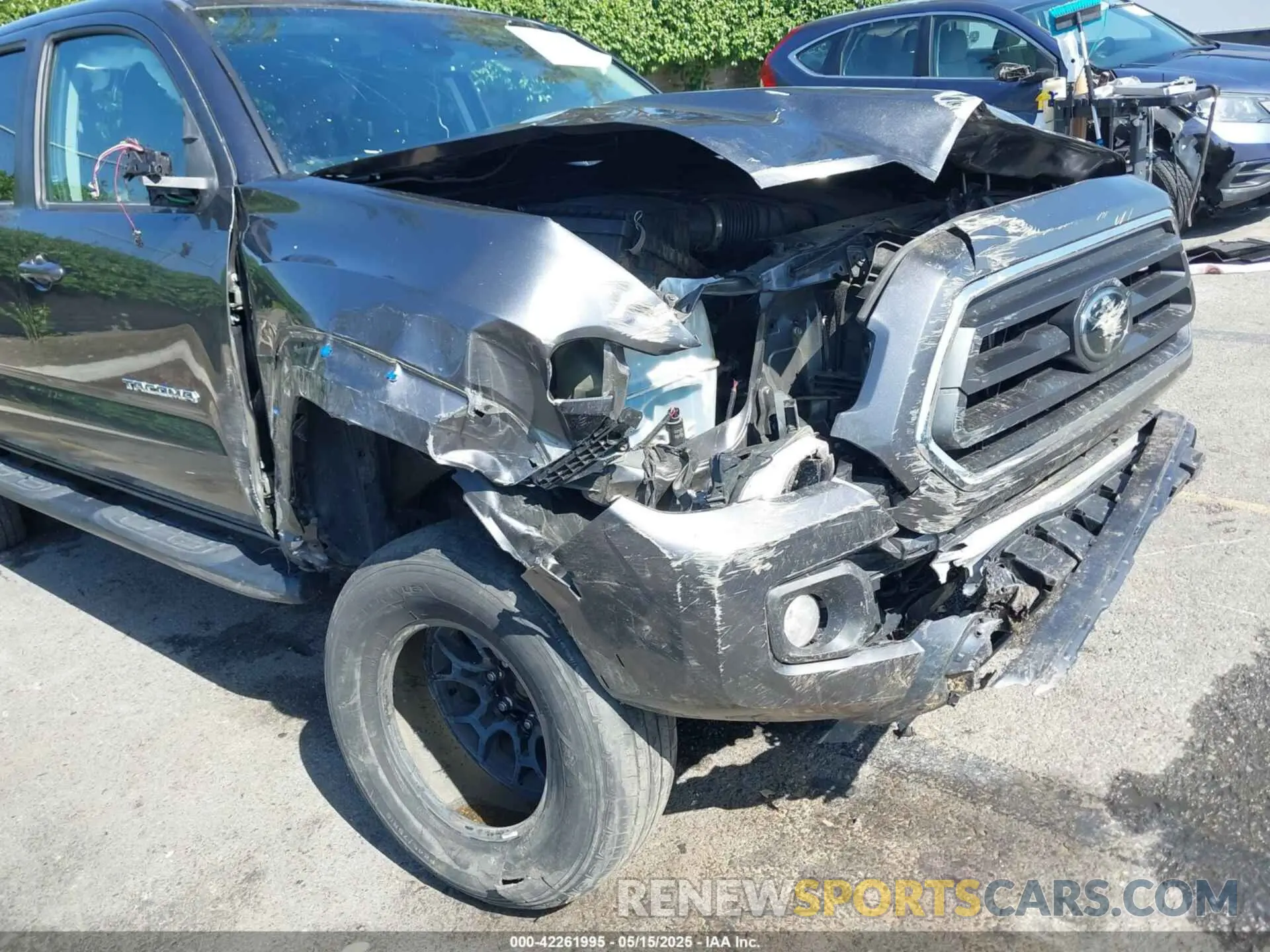 6 Фотография поврежденного автомобиля 3TMCZ5AN0NM455316 TOYOTA TACOMA 2022