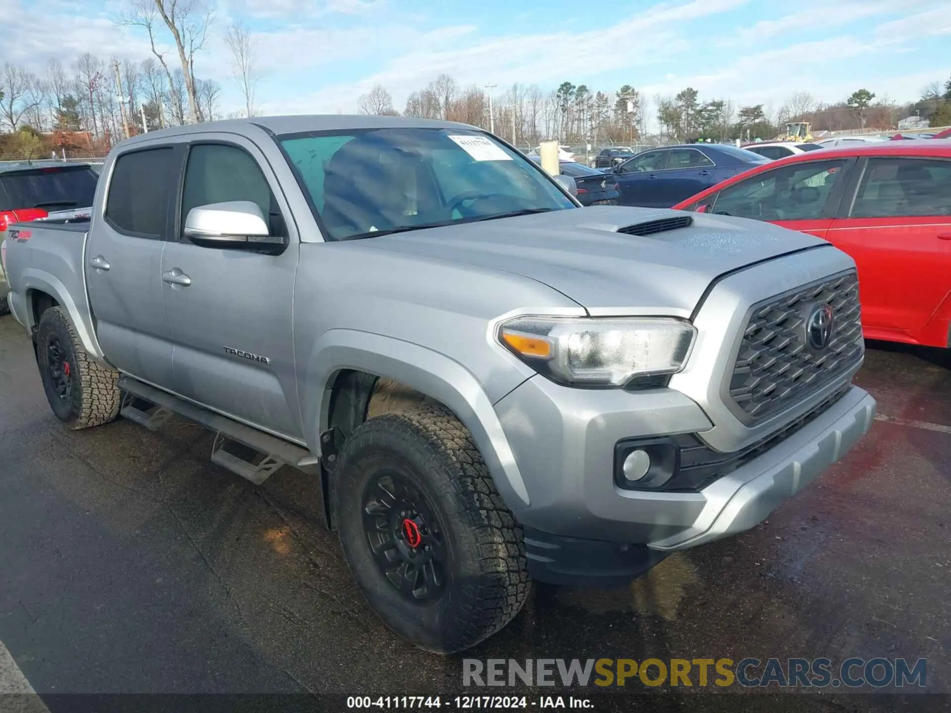 1 Photograph of a damaged car 3TMCZ5AN0NM455865 TOYOTA TACOMA 2022