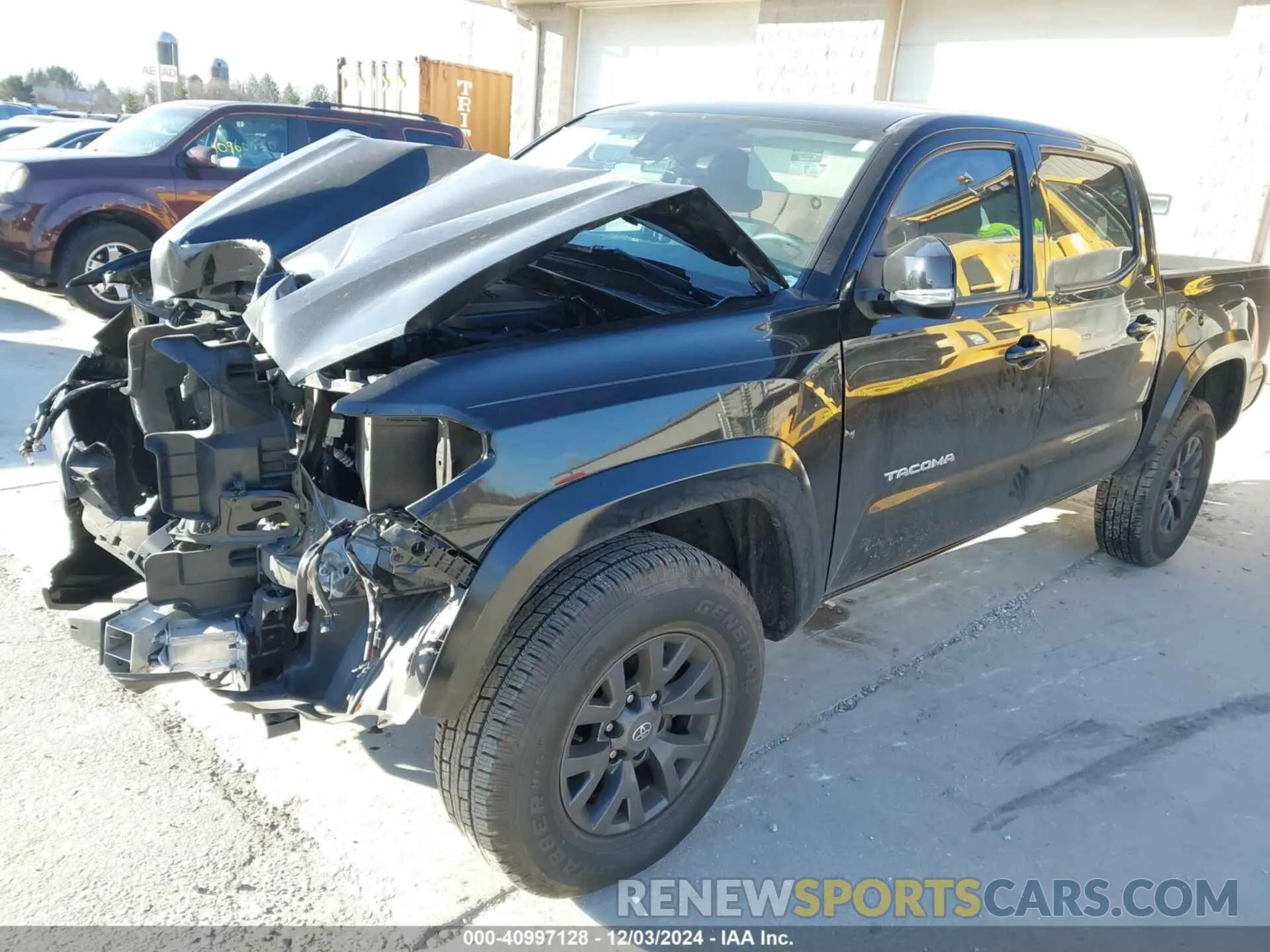 2 Фотография поврежденного автомобиля 3TMCZ5AN0NM480992 TOYOTA TACOMA 2022