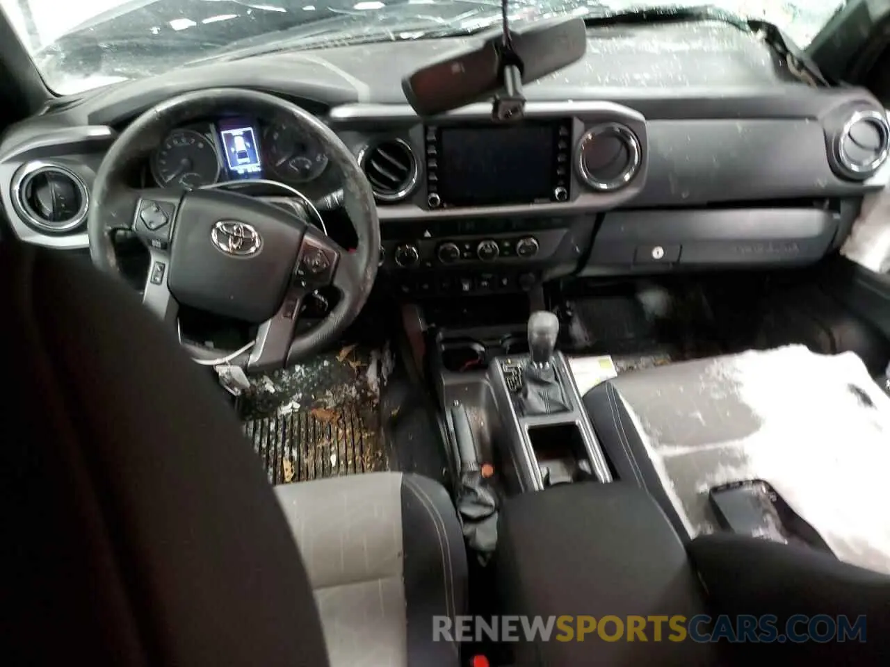 8 Фотография поврежденного автомобиля 3TMCZ5AN1NM466714 TOYOTA TACOMA 2022
