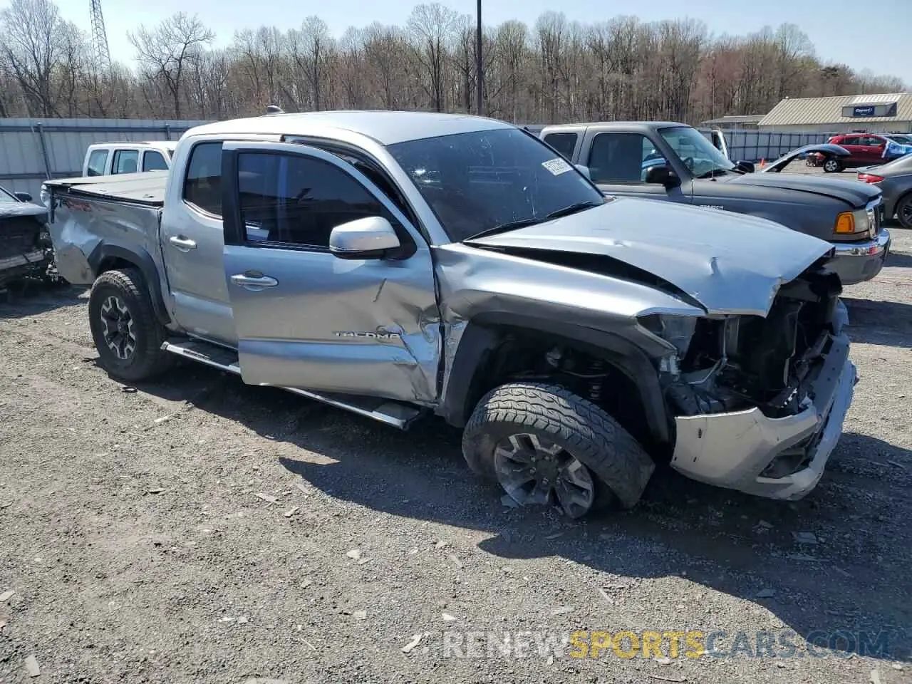 4 Фотография поврежденного автомобиля 3TMCZ5AN1NM469337 TOYOTA TACOMA 2022