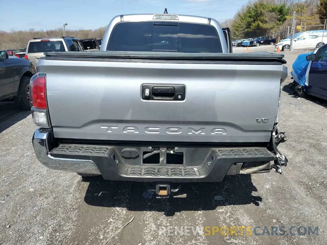 6 Фотография поврежденного автомобиля 3TMCZ5AN1NM469337 TOYOTA TACOMA 2022