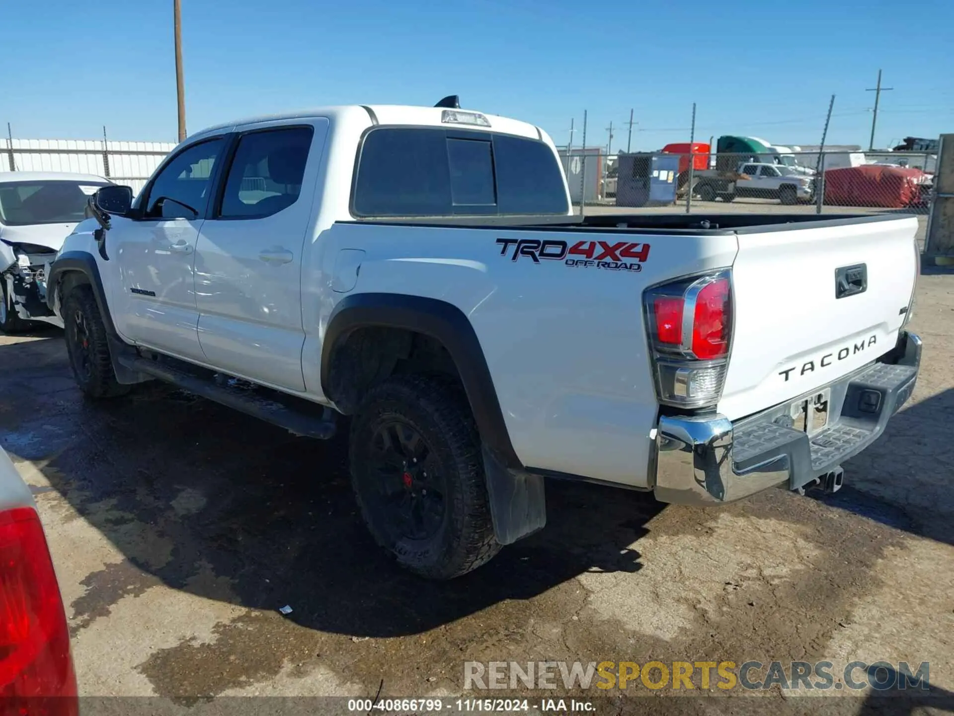 3 Photograph of a damaged car 3TMCZ5AN1NM498224 TOYOTA TACOMA 2022