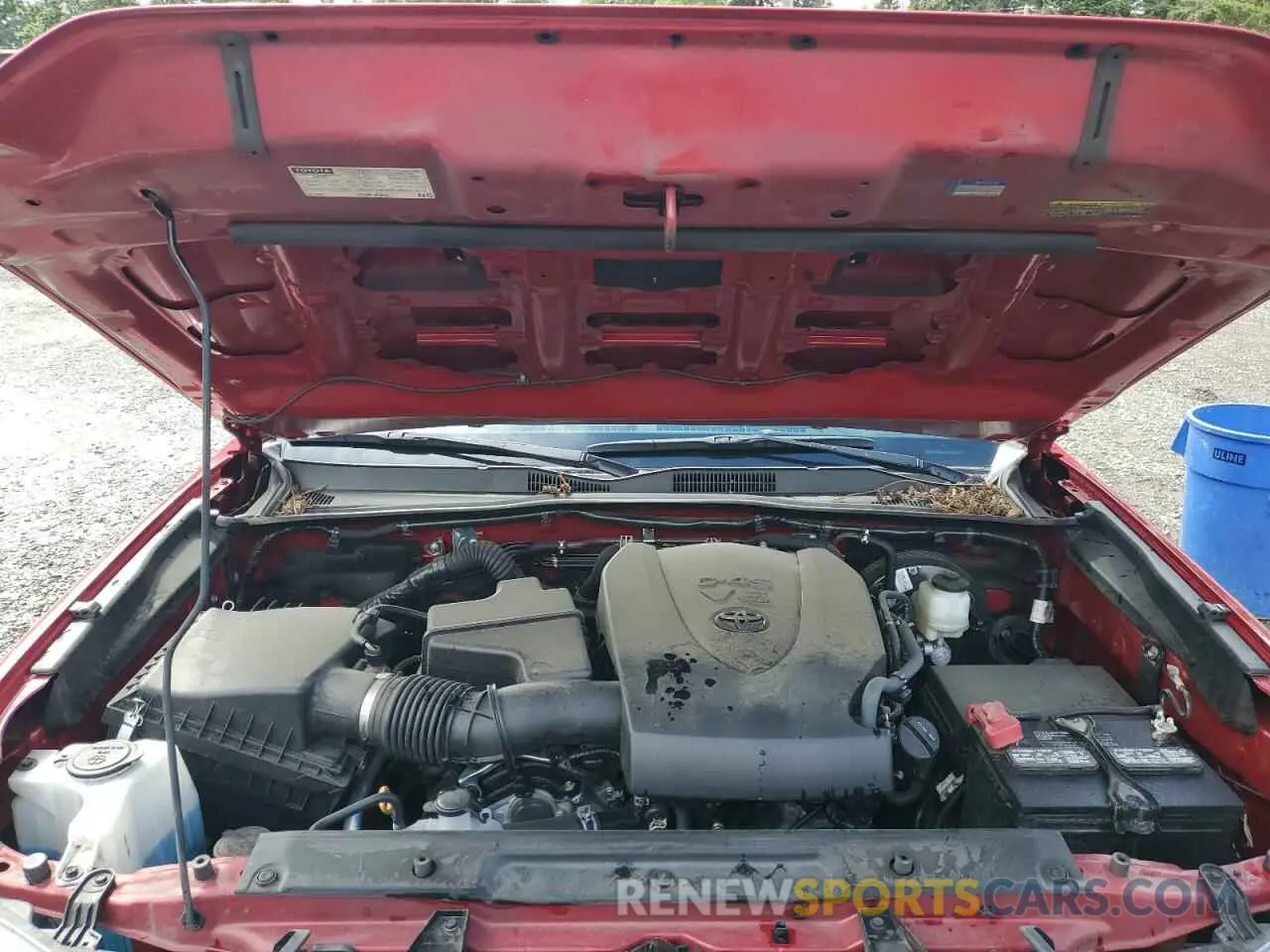 11 Фотография поврежденного автомобиля 3TMCZ5AN1NM501526 TOYOTA TACOMA 2022