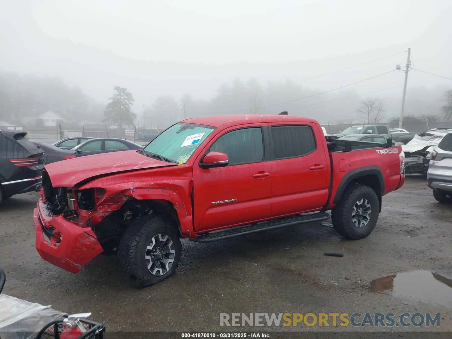 15 Фотография поврежденного автомобиля 3TMCZ5AN2NM455723 TOYOTA TACOMA 2022