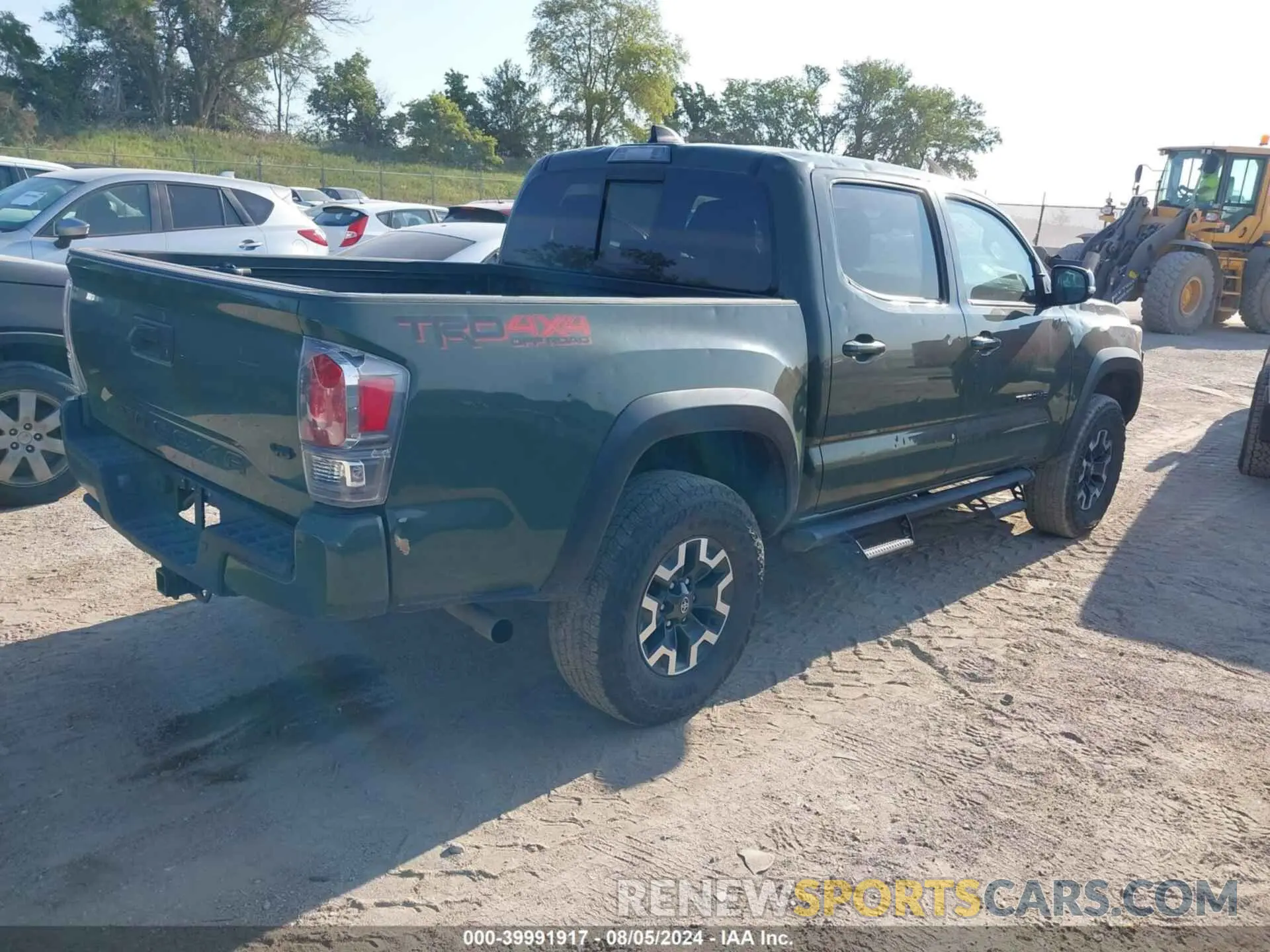 4 Фотография поврежденного автомобиля 3TMCZ5AN2NM461585 TOYOTA TACOMA 2022