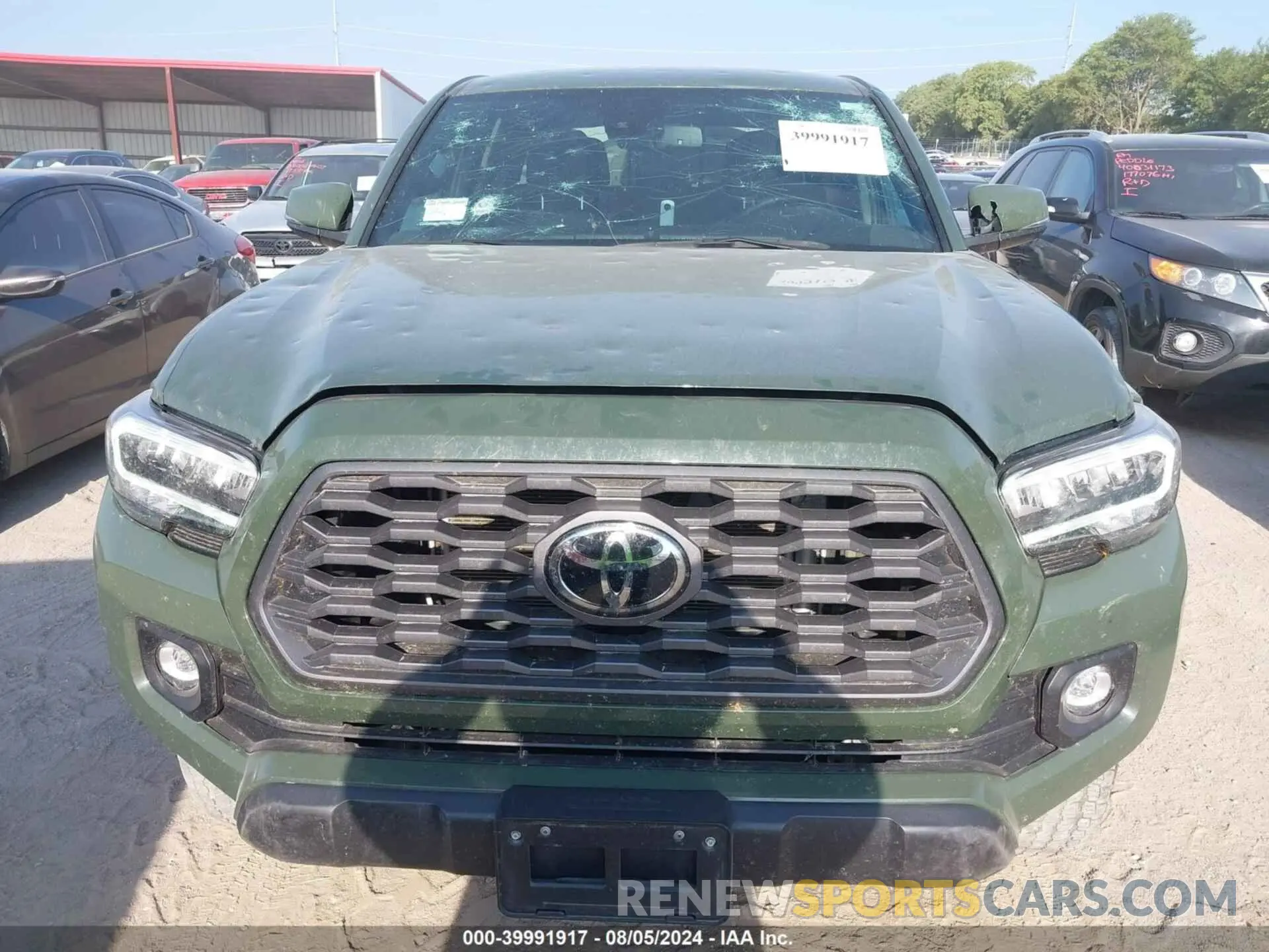 6 Фотография поврежденного автомобиля 3TMCZ5AN2NM461585 TOYOTA TACOMA 2022