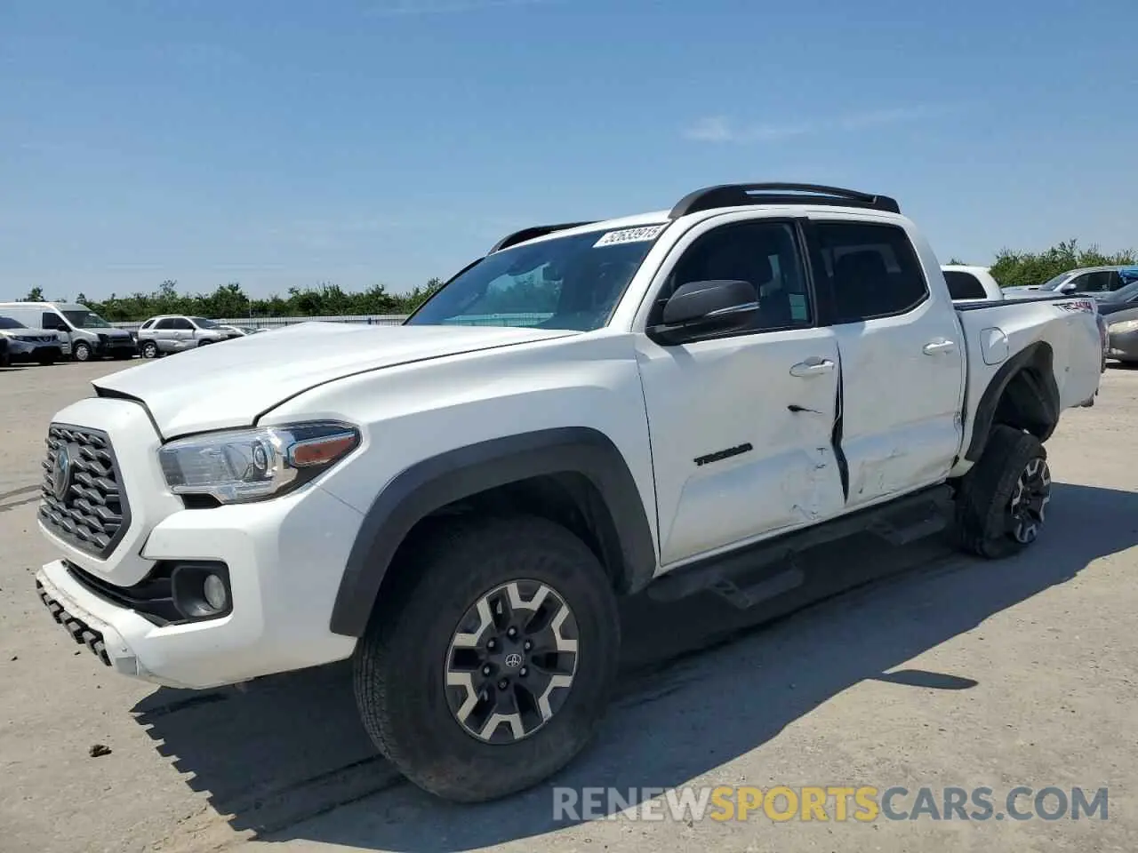 1 Photograph of a damaged car 3TMCZ5AN2NM515418 TOYOTA TACOMA 2022