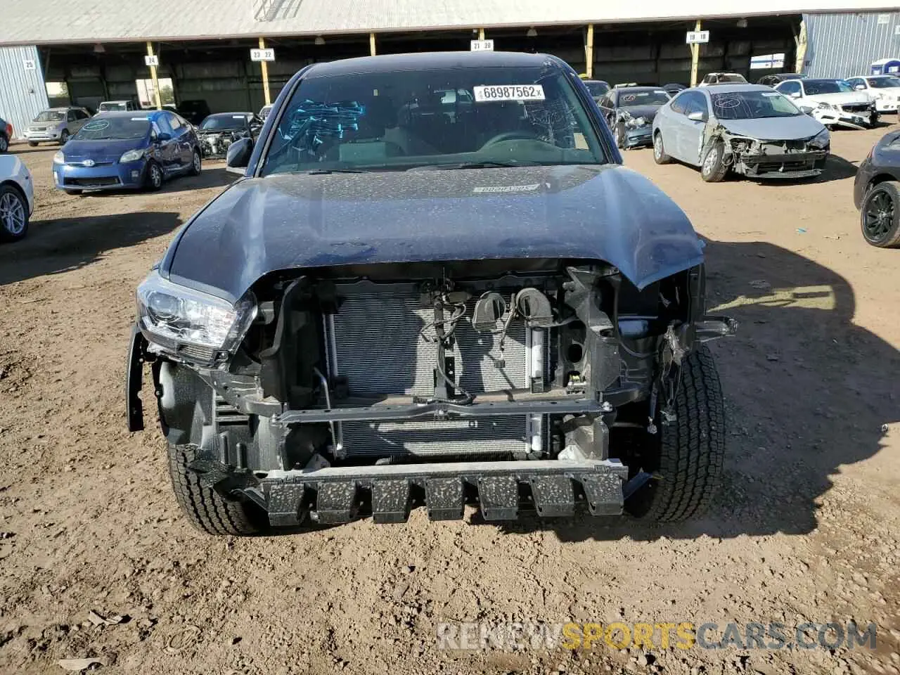 5 Фотография поврежденного автомобиля 3TMCZ5AN2NM523387 TOYOTA TACOMA 2022