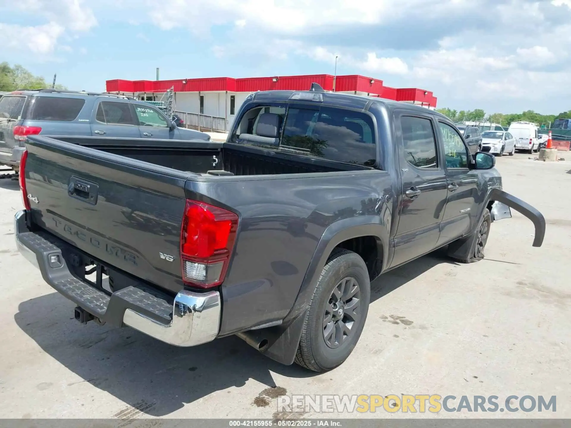 4 Фотография поврежденного автомобиля 3TMCZ5AN2NM525706 TOYOTA TACOMA 2022