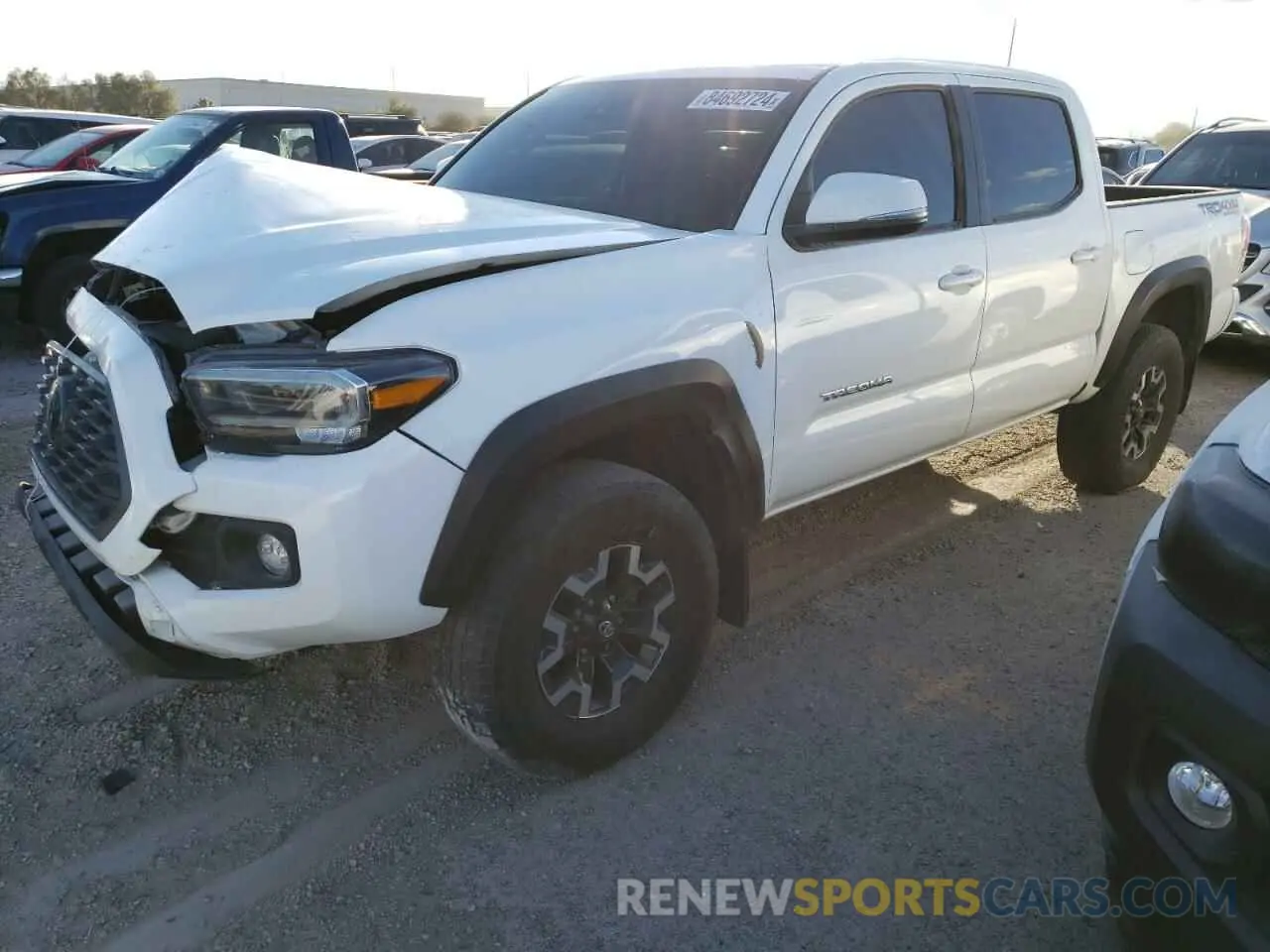 1 Фотография поврежденного автомобиля 3TMCZ5AN3NM453916 TOYOTA TACOMA 2022