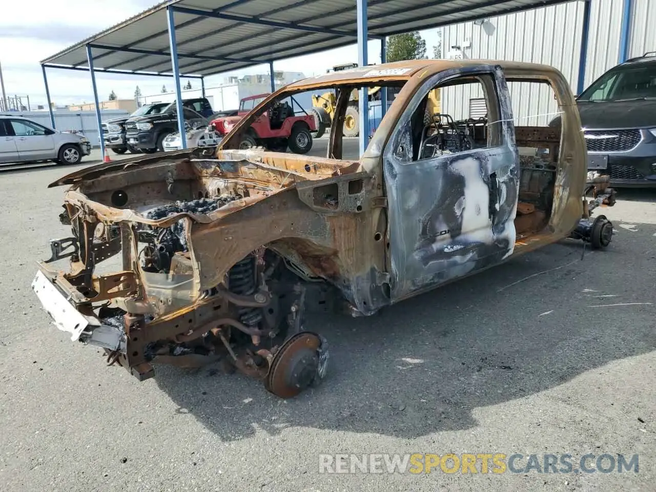 1 Photograph of a damaged car 3TMCZ5AN3NM495082 TOYOTA TACOMA 2022