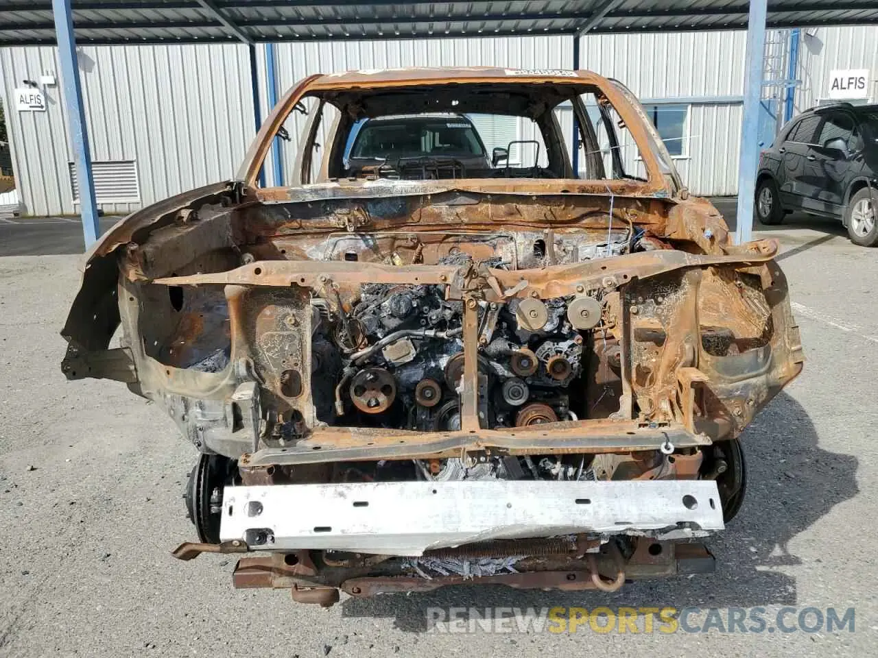5 Photograph of a damaged car 3TMCZ5AN3NM495082 TOYOTA TACOMA 2022