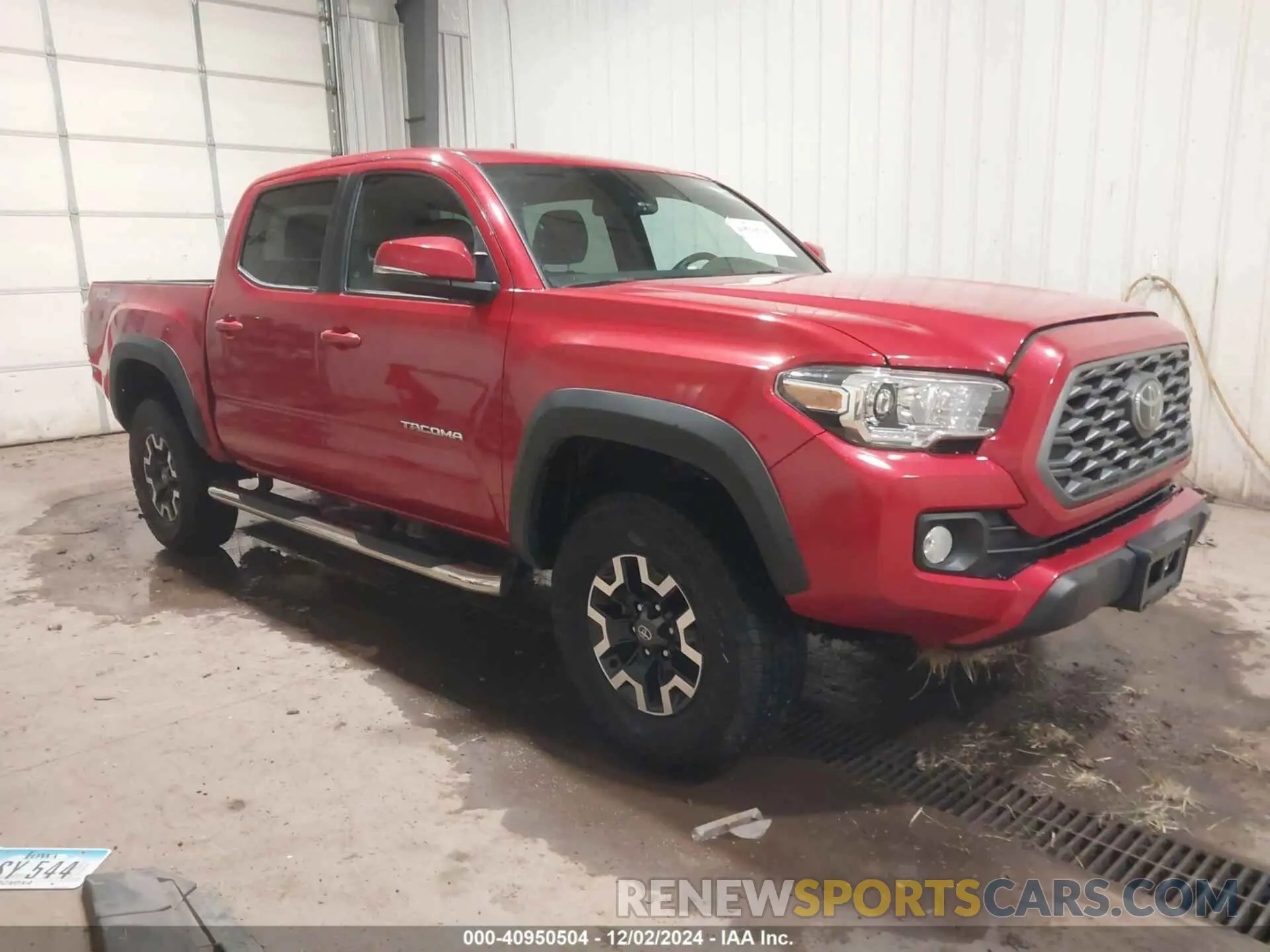 1 Photograph of a damaged car 3TMCZ5AN3NM497463 TOYOTA TACOMA 2022