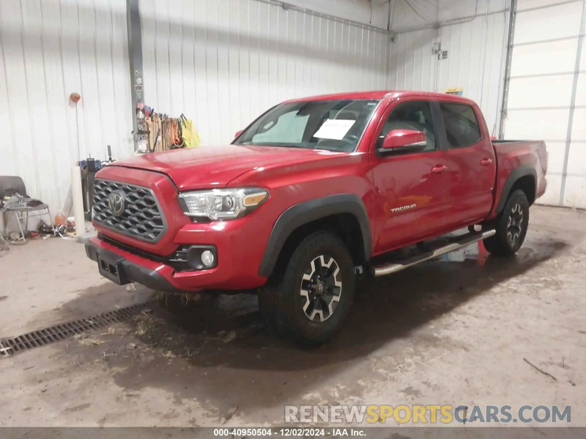 2 Photograph of a damaged car 3TMCZ5AN3NM497463 TOYOTA TACOMA 2022