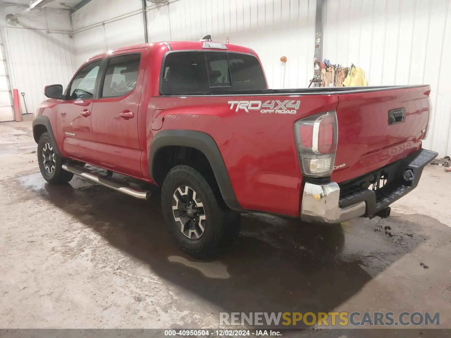 3 Photograph of a damaged car 3TMCZ5AN3NM497463 TOYOTA TACOMA 2022
