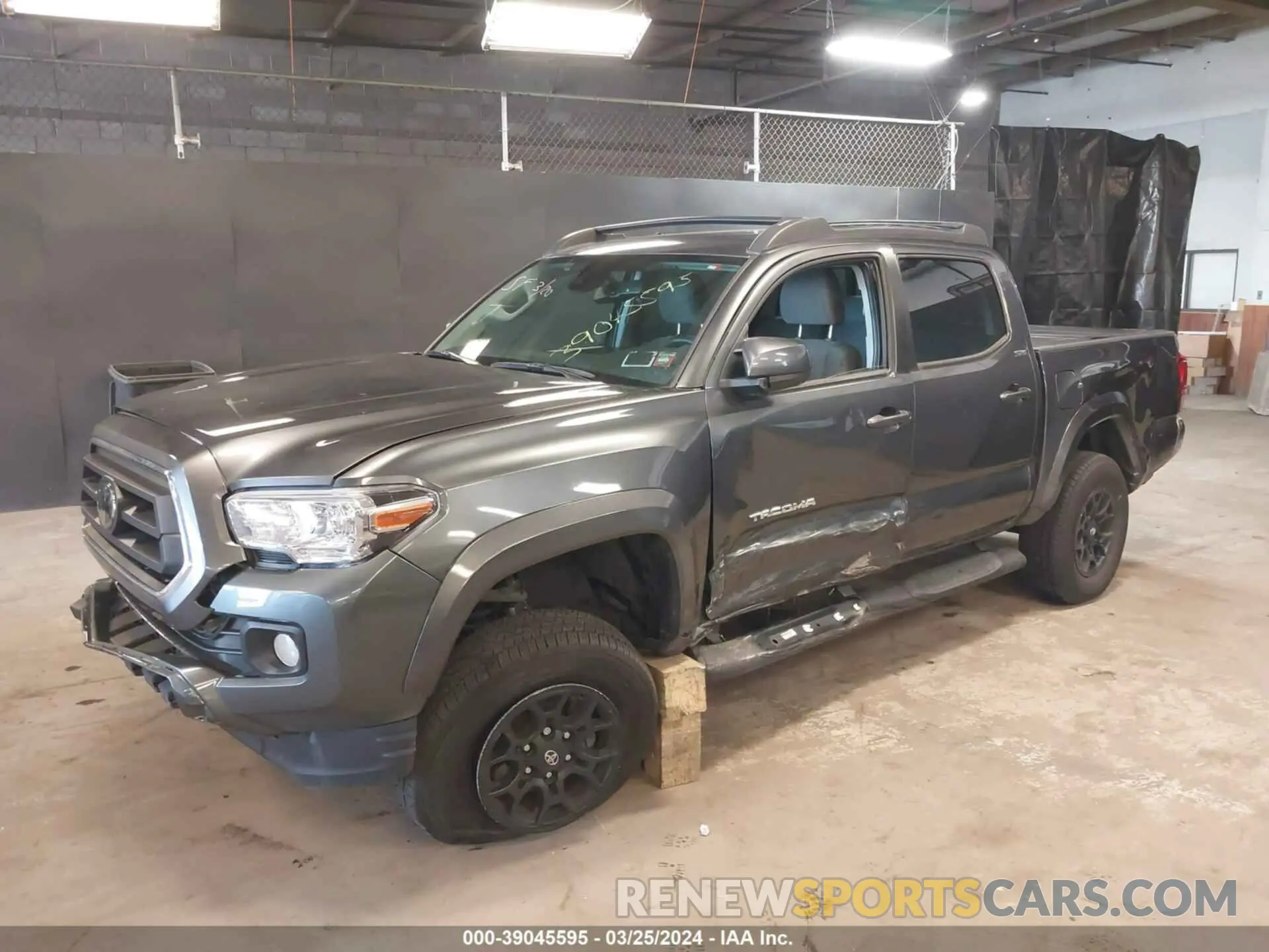 2 Photograph of a damaged car 3TMCZ5AN3NM501933 TOYOTA TACOMA 2022