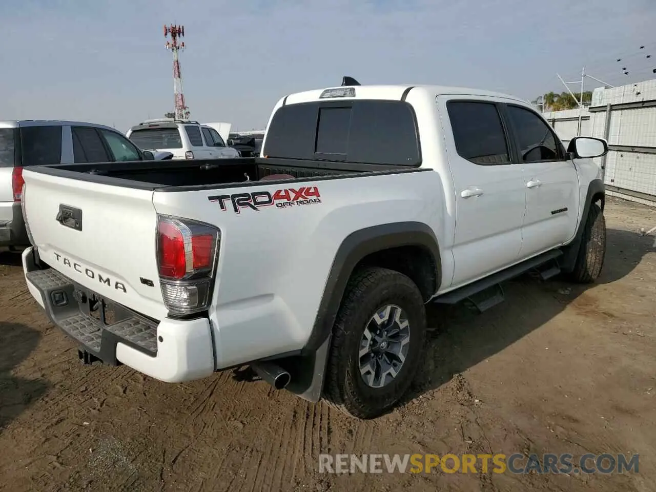3 Photograph of a damaged car 3TMCZ5AN3NM507800 TOYOTA TACOMA 2022