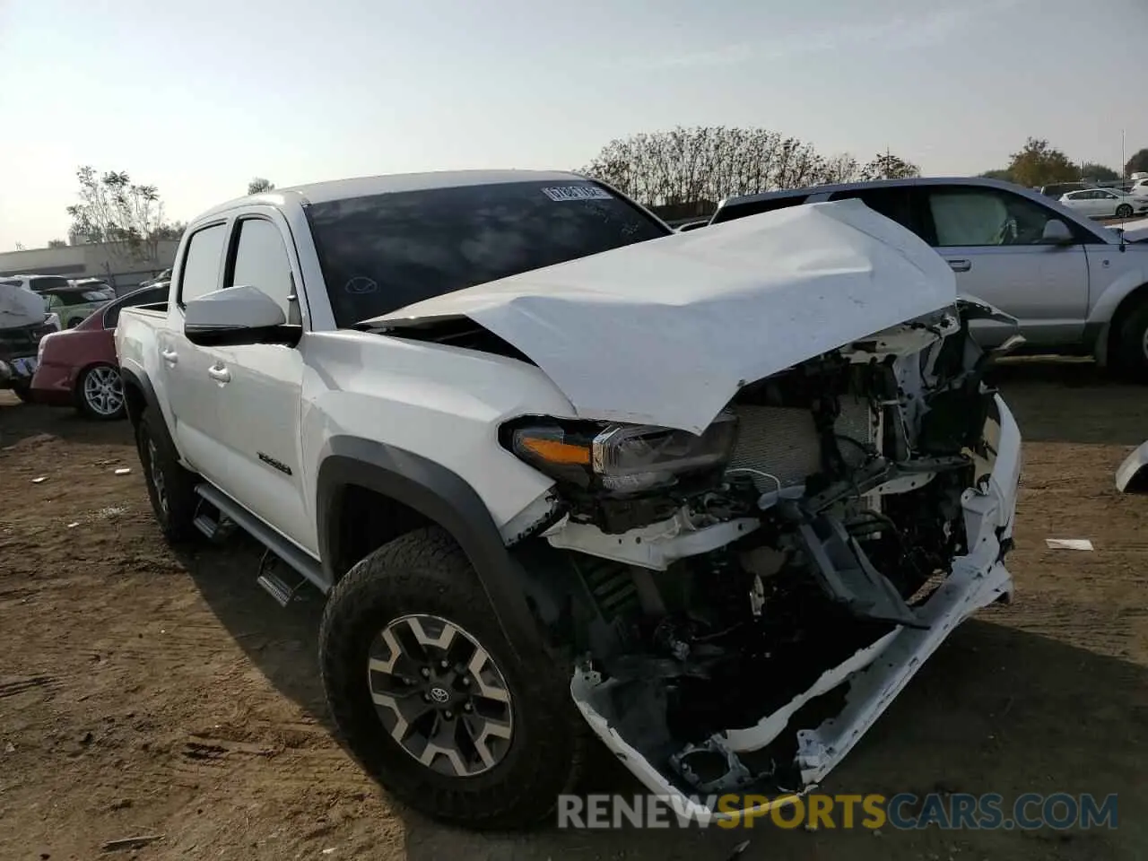 4 Photograph of a damaged car 3TMCZ5AN3NM507800 TOYOTA TACOMA 2022