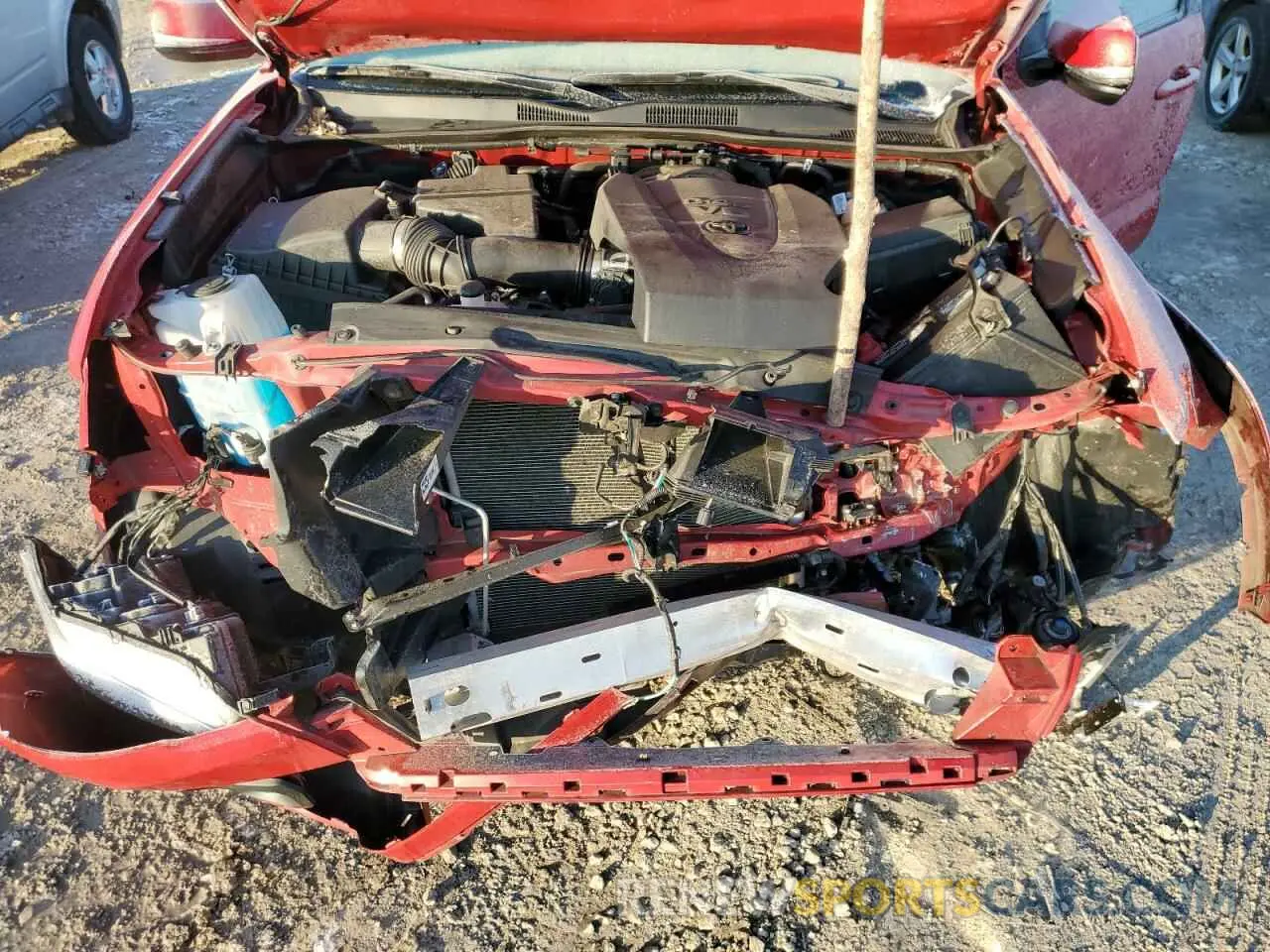 11 Photograph of a damaged car 3TMCZ5AN4NM462804 TOYOTA TACOMA 2022