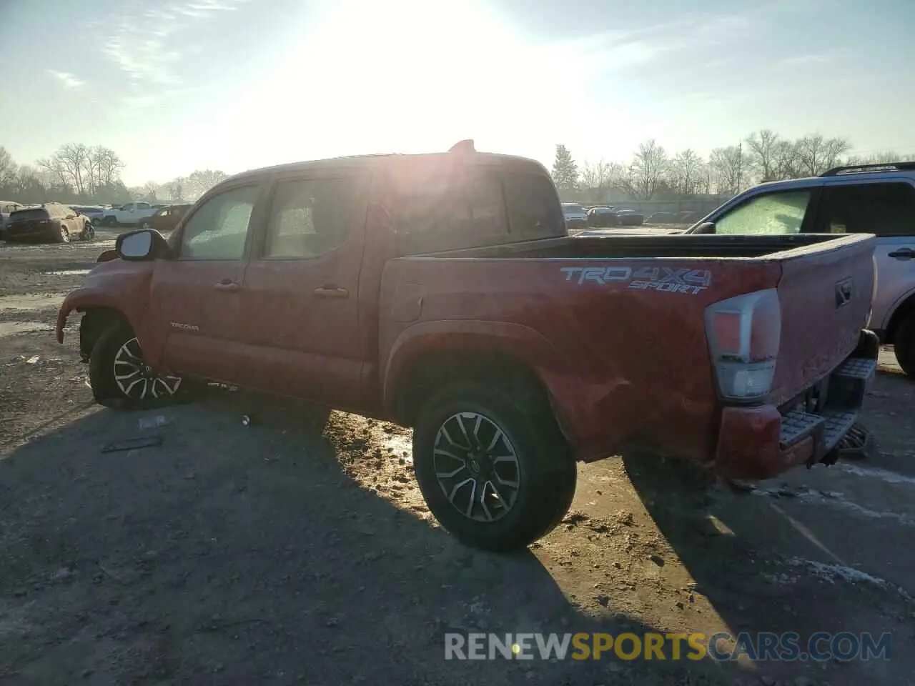 2 Photograph of a damaged car 3TMCZ5AN4NM462804 TOYOTA TACOMA 2022