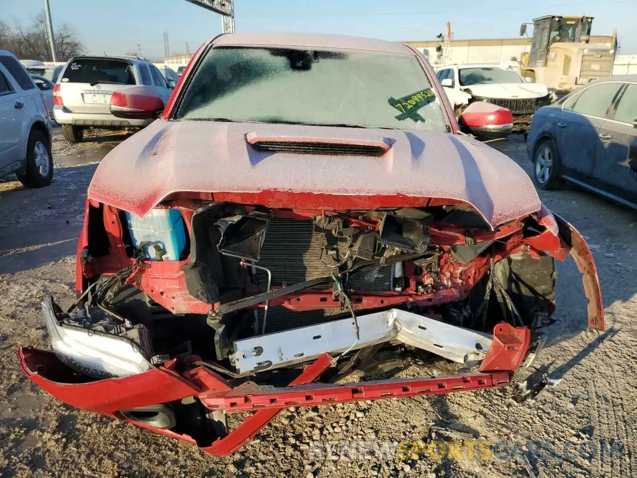 5 Photograph of a damaged car 3TMCZ5AN4NM462804 TOYOTA TACOMA 2022