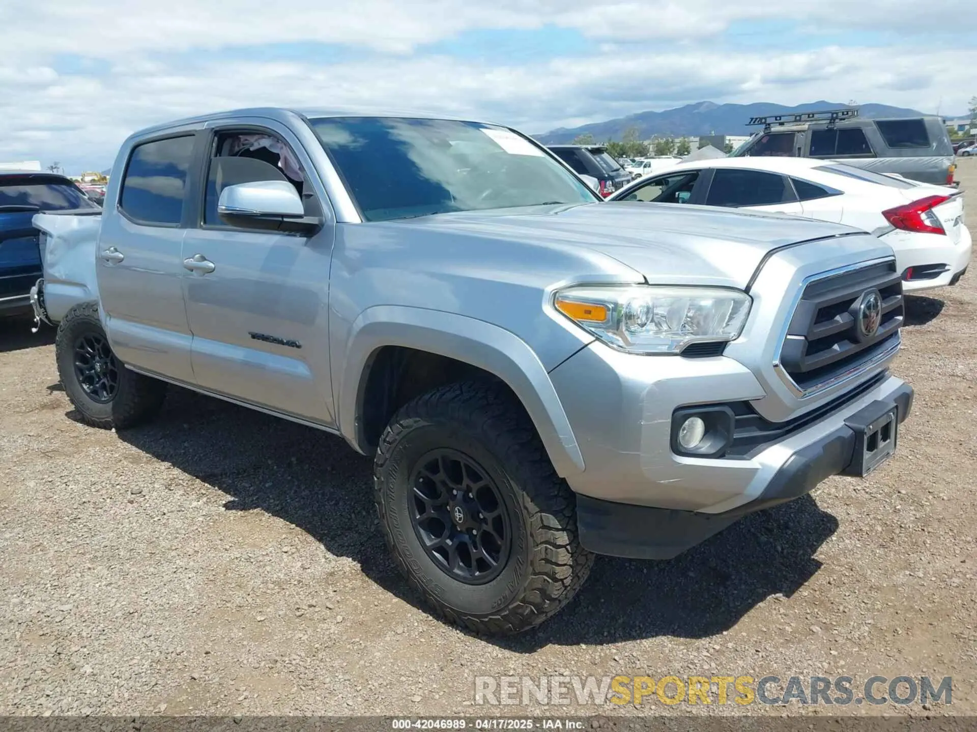 1 Фотография поврежденного автомобиля 3TMCZ5AN4NM465945 TOYOTA TACOMA 2022