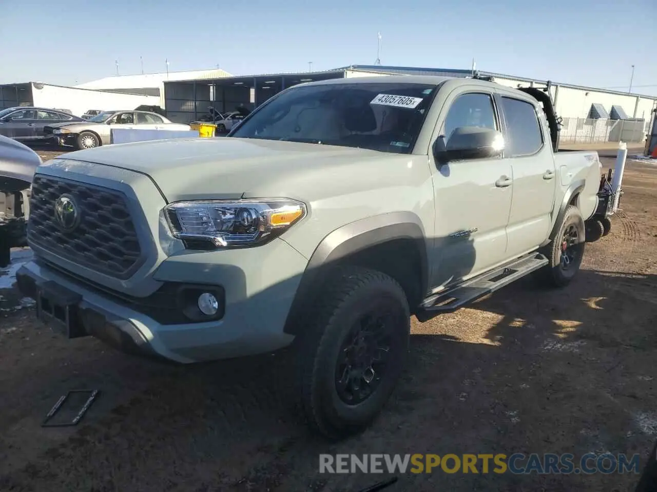 1 Photograph of a damaged car 3TMCZ5AN4NM499318 TOYOTA TACOMA 2022