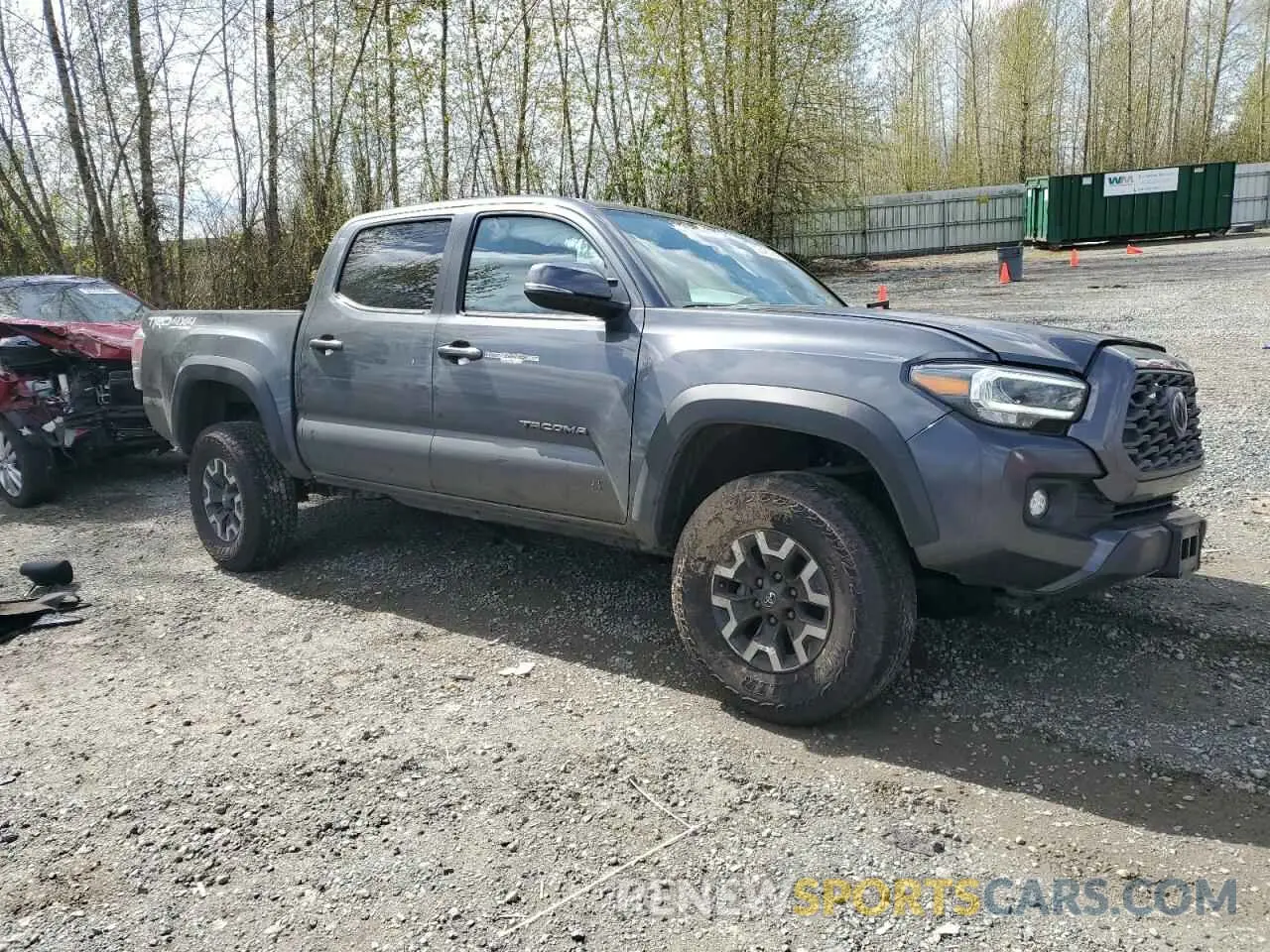 4 Фотография поврежденного автомобиля 3TMCZ5AN4NM503352 TOYOTA TACOMA 2022