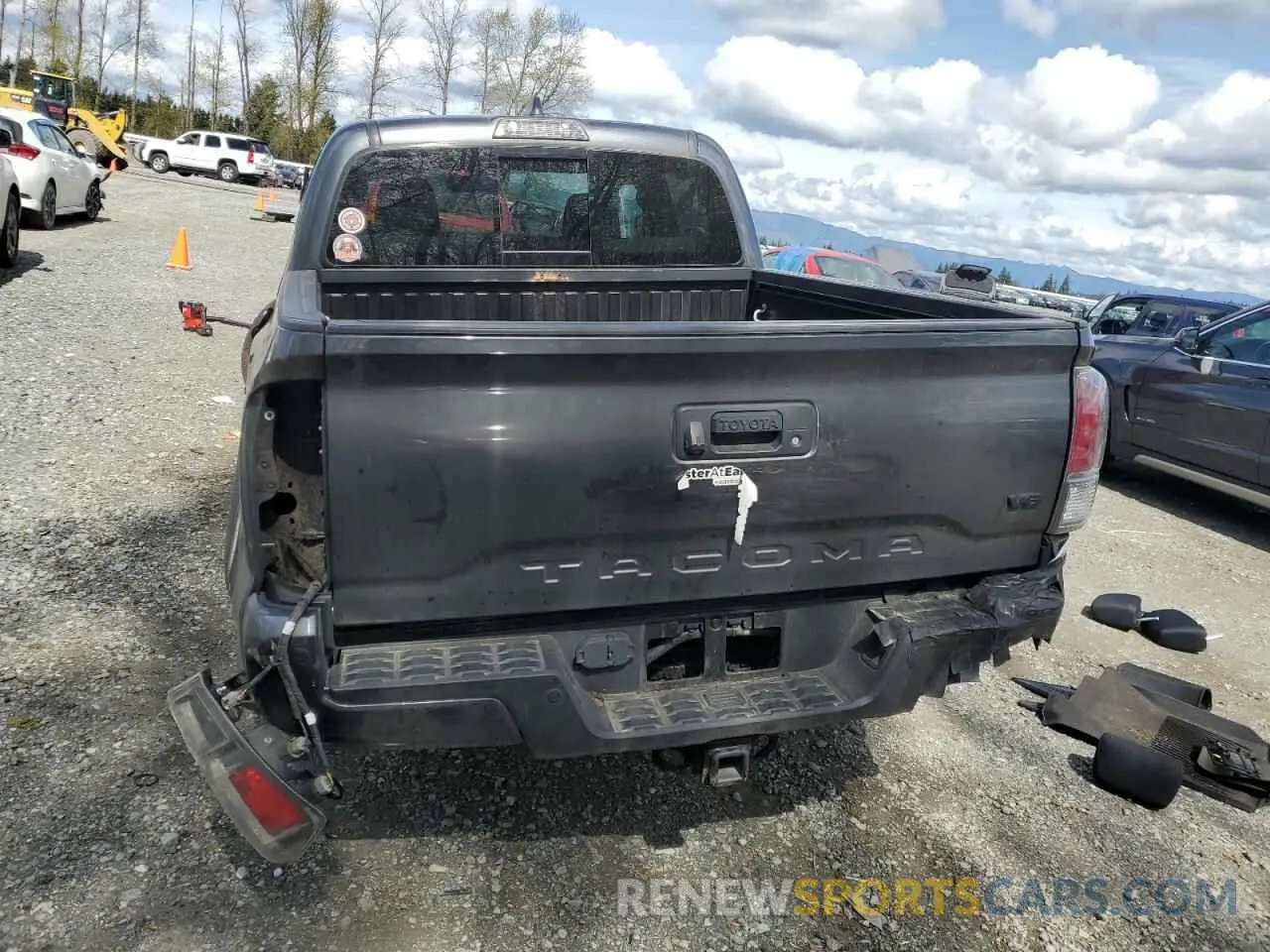 6 Фотография поврежденного автомобиля 3TMCZ5AN4NM503352 TOYOTA TACOMA 2022
