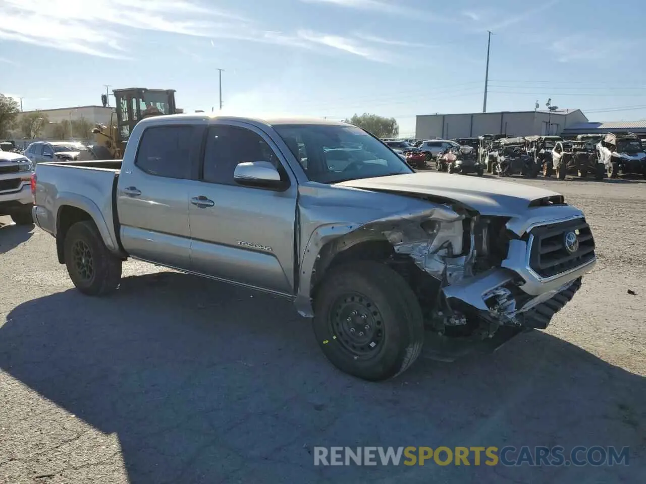 4 Photograph of a damaged car 3TMCZ5AN5NM487484 TOYOTA TACOMA 2022