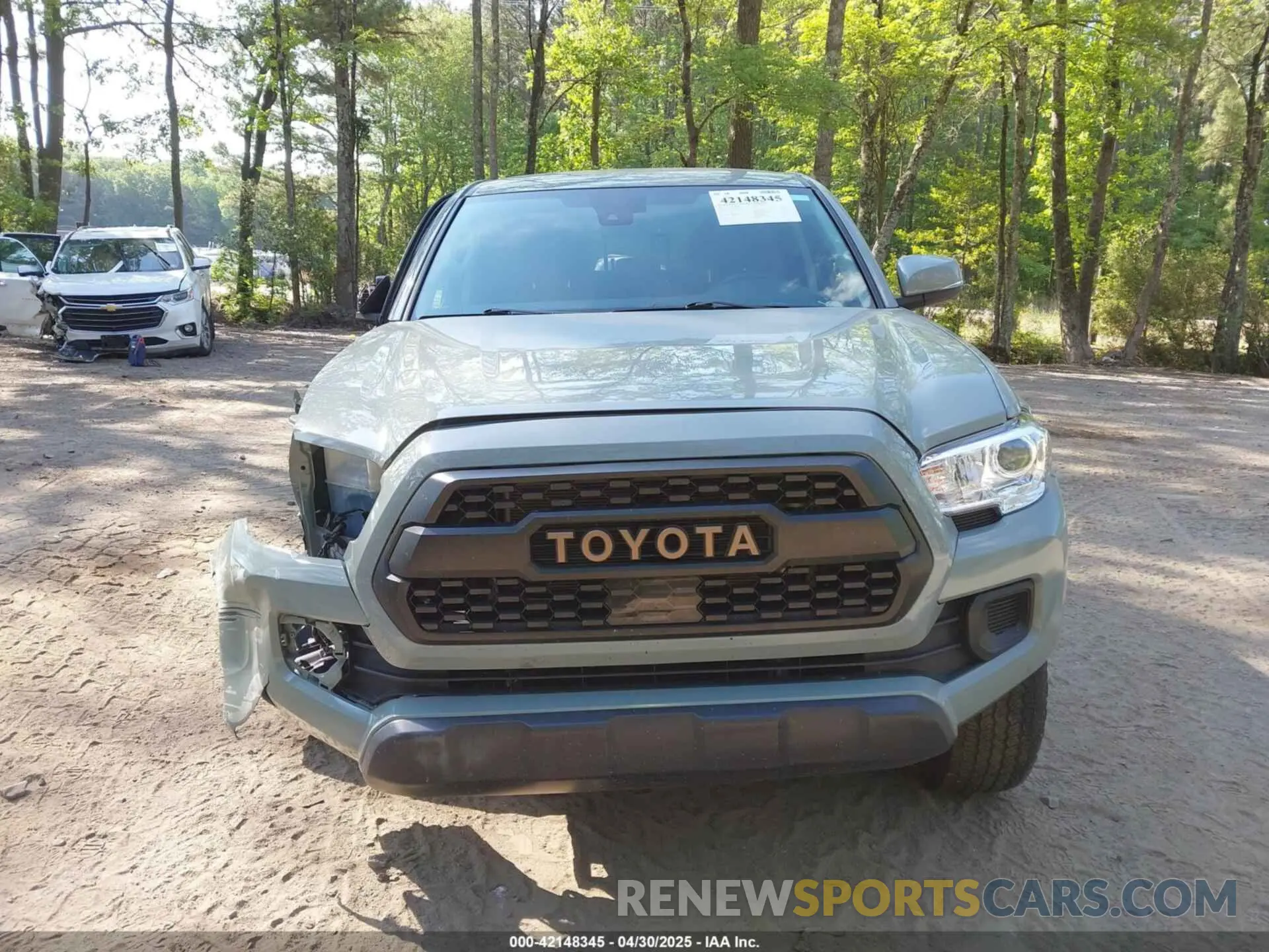 6 Photograph of a damaged car 3TMCZ5AN5NM518961 TOYOTA TACOMA 2022