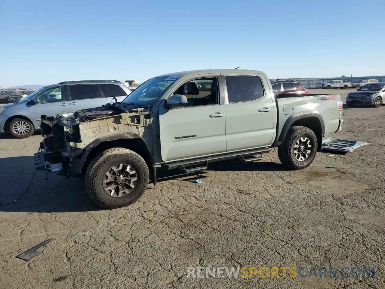 1 Фотография поврежденного автомобиля 3TMCZ5AN5NM531029 TOYOTA TACOMA 2022