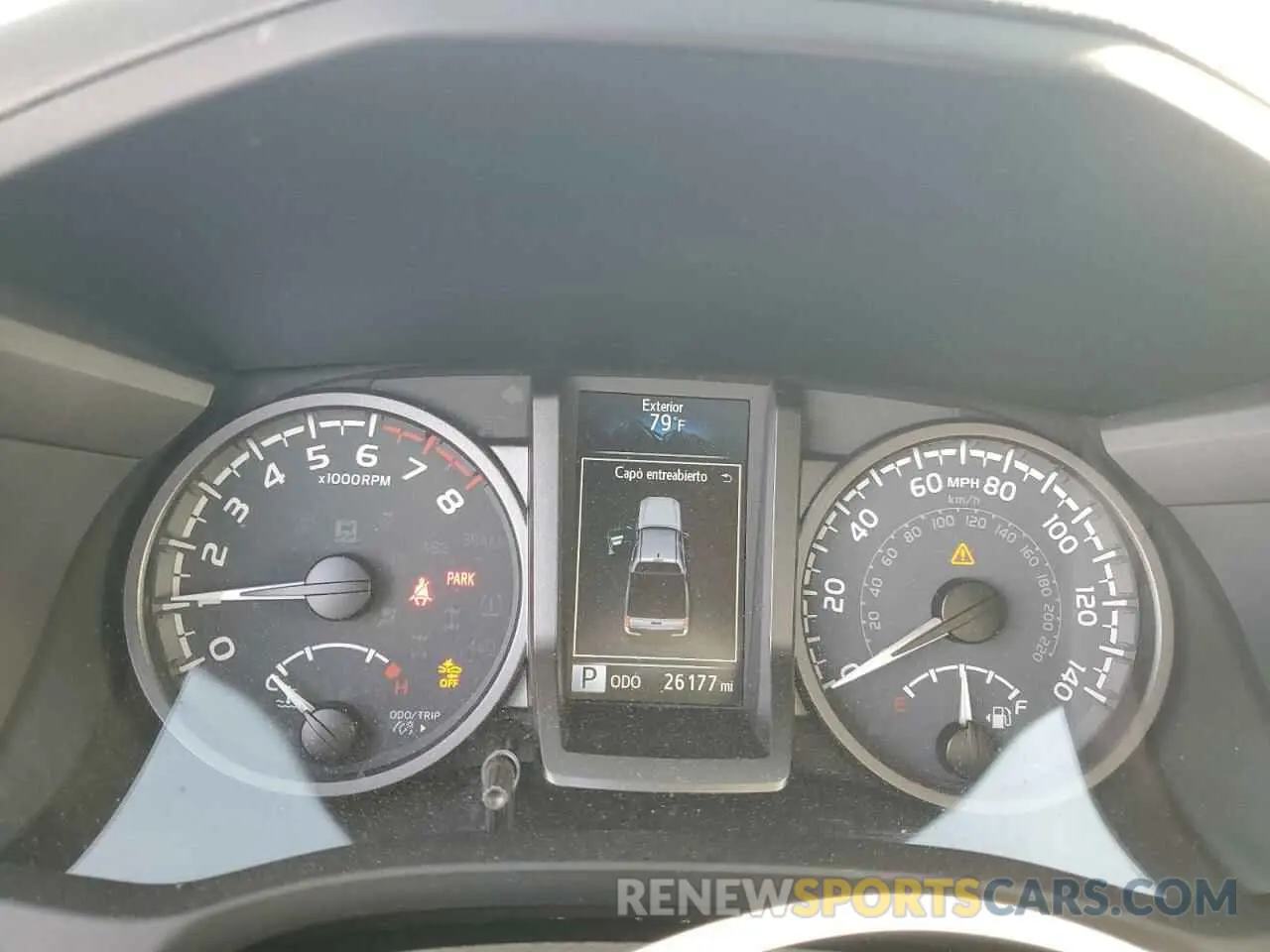 9 Фотография поврежденного автомобиля 3TMCZ5AN5NM531029 TOYOTA TACOMA 2022