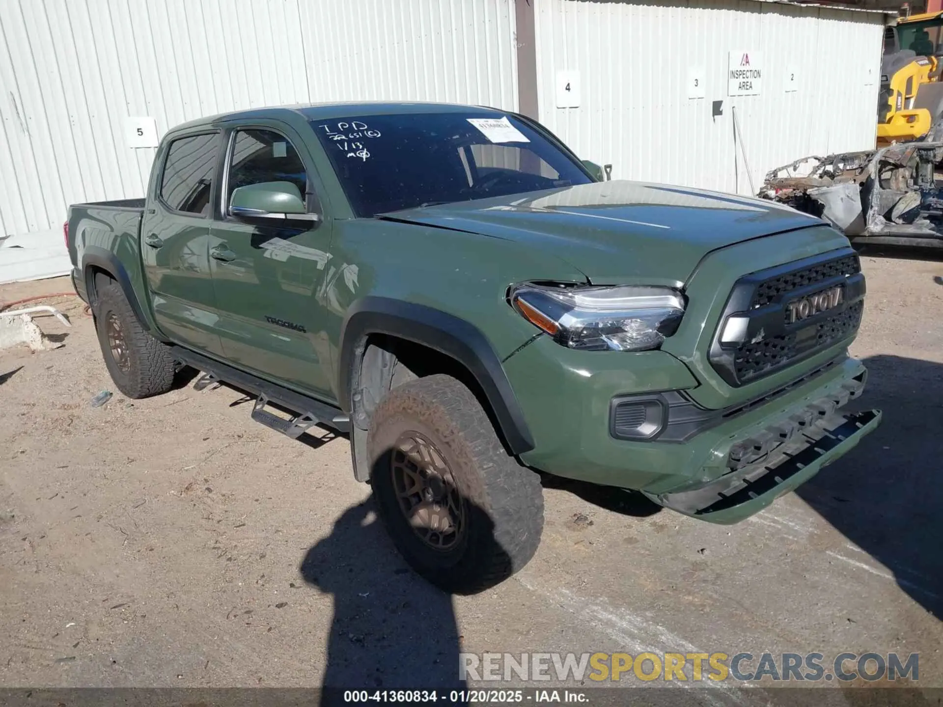 1 Photograph of a damaged car 3TMCZ5AN6NM489549 TOYOTA TACOMA 2022