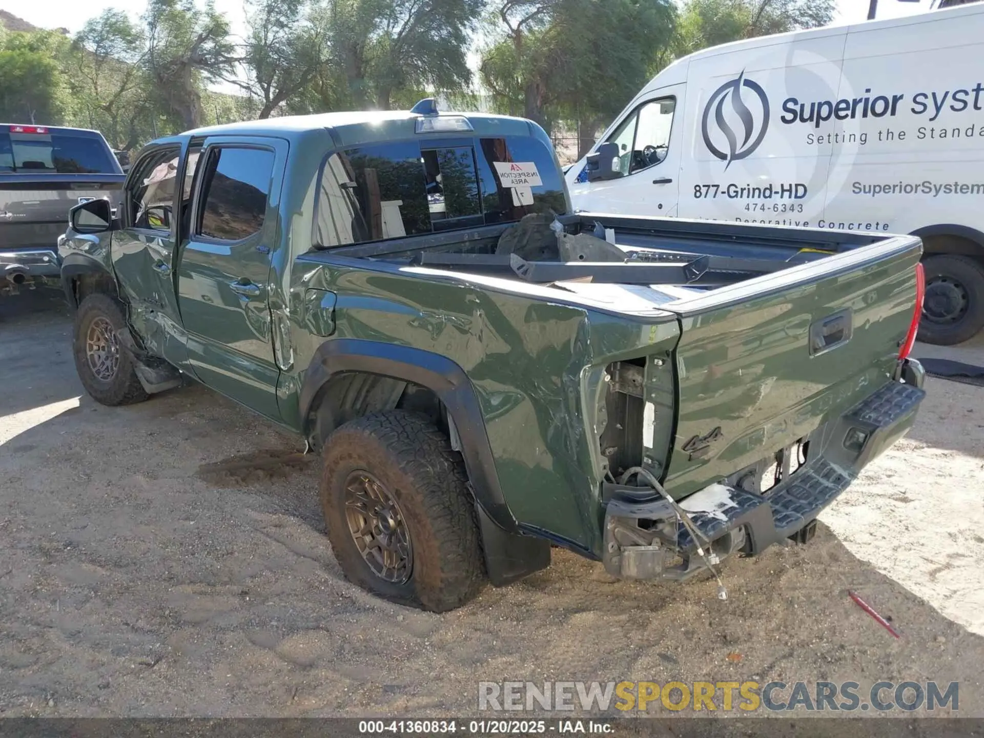 3 Photograph of a damaged car 3TMCZ5AN6NM489549 TOYOTA TACOMA 2022