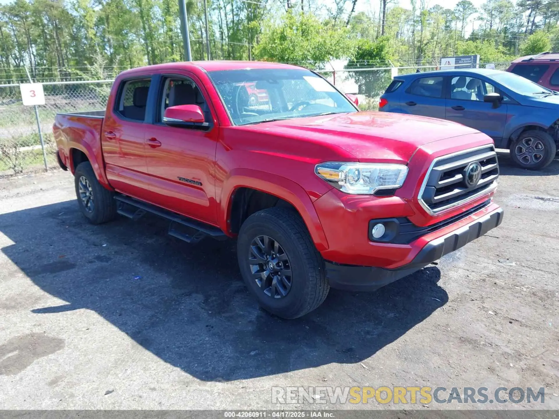 1 Photograph of a damaged car 3TMCZ5AN7NM470900 TOYOTA TACOMA 2022