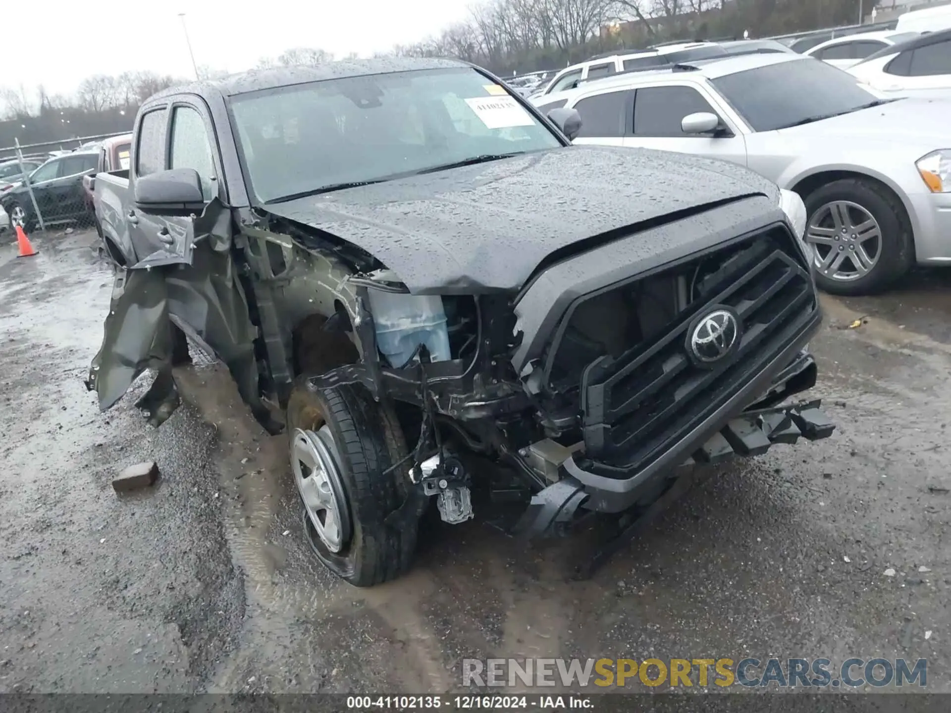6 Фотография поврежденного автомобиля 3TMCZ5AN7NM471402 TOYOTA TACOMA 2022