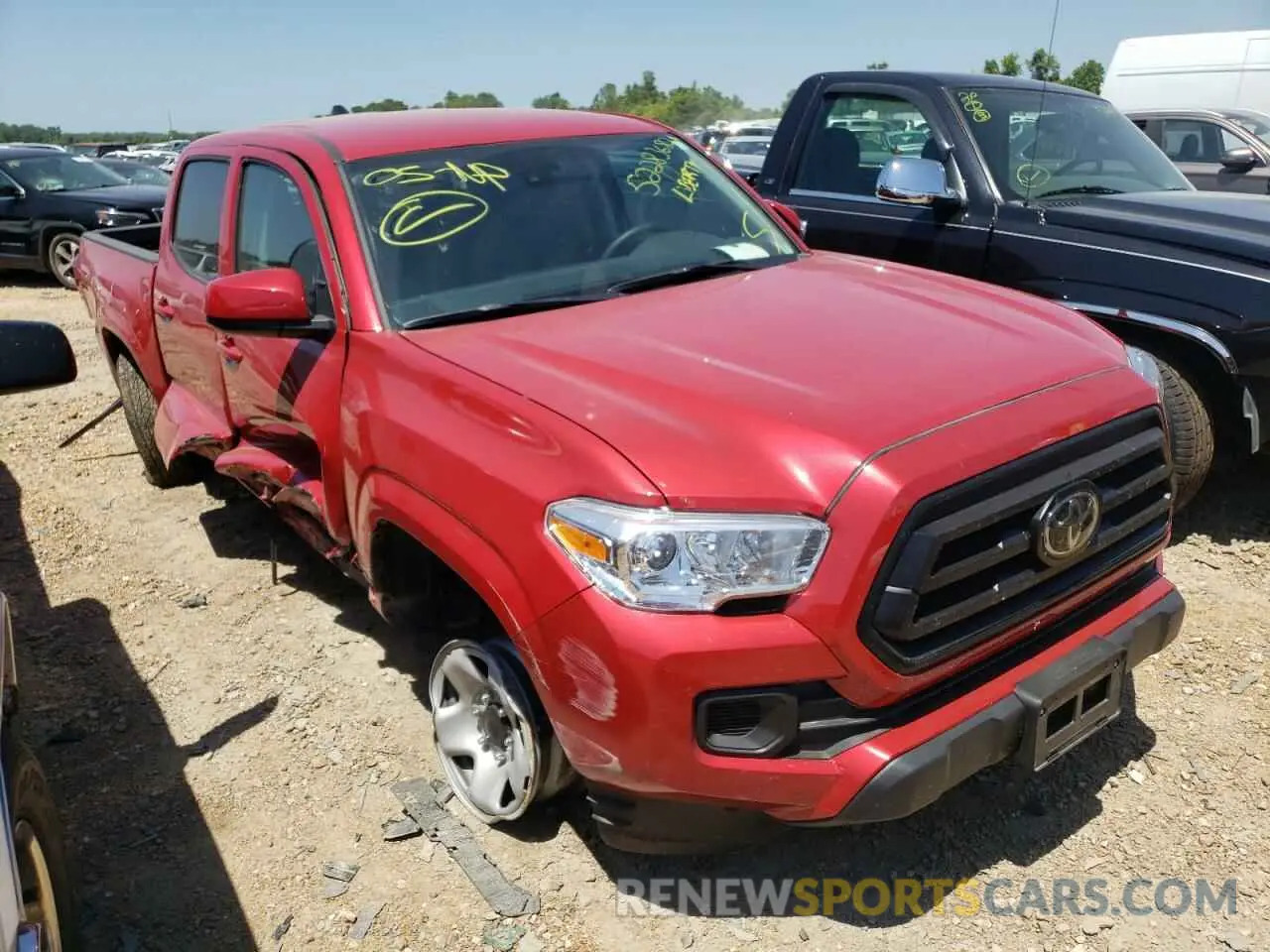 1 Фотография поврежденного автомобиля 3TMCZ5AN7NM480763 TOYOTA TACOMA 2022