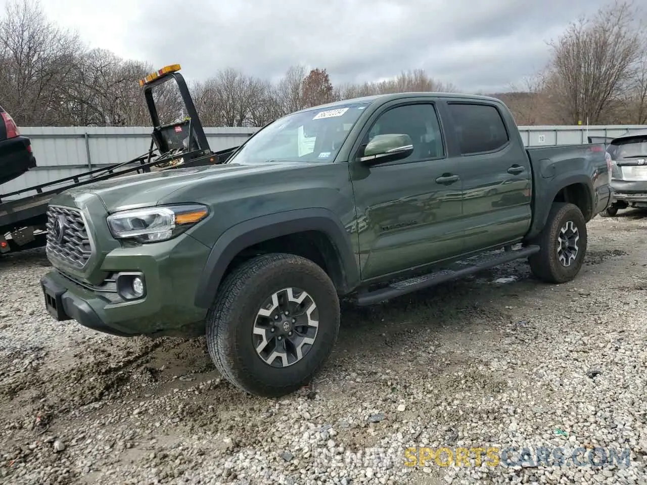 1 Photograph of a damaged car 3TMCZ5AN7NM485431 TOYOTA TACOMA 2022