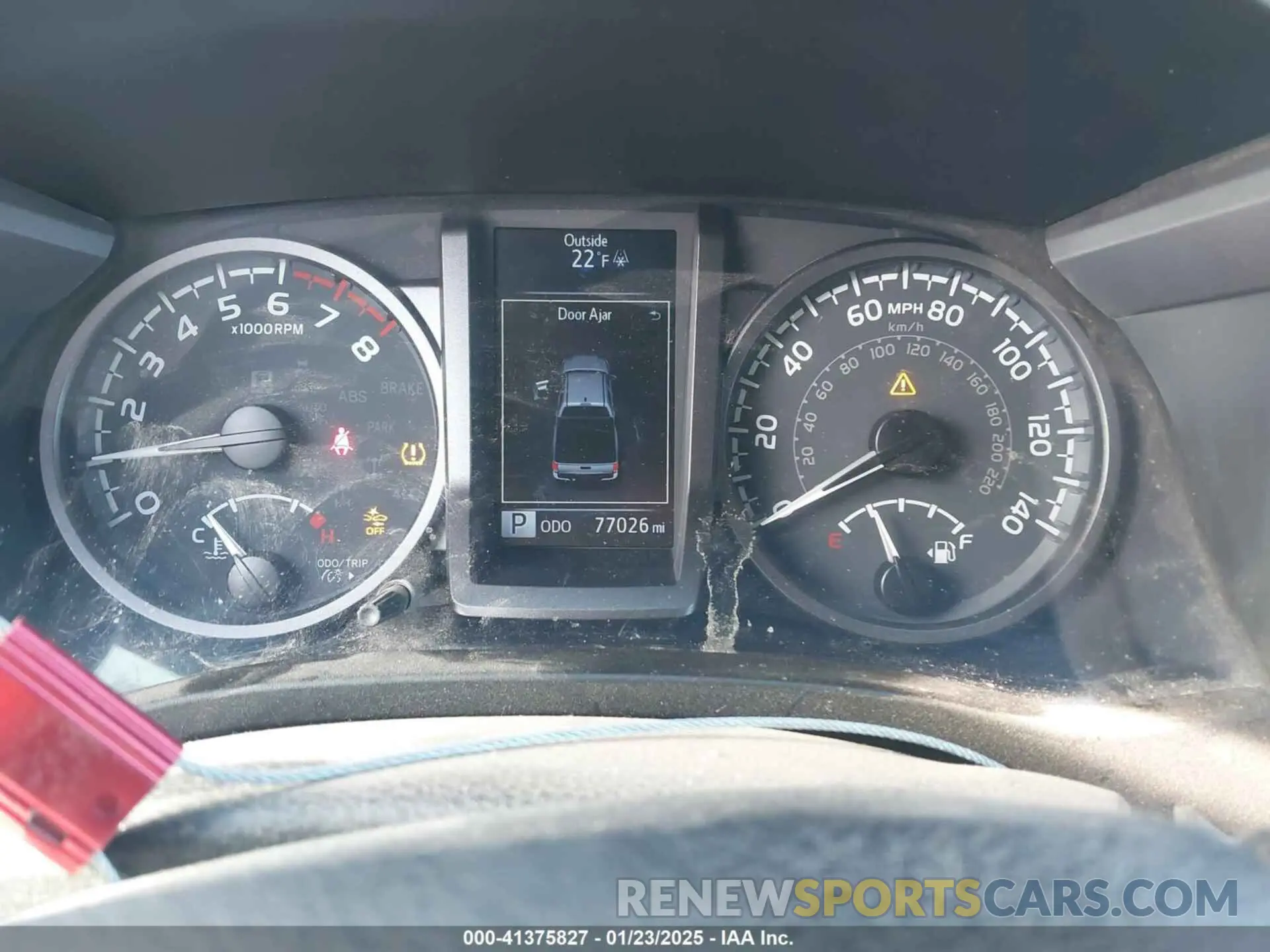 7 Photograph of a damaged car 3TMCZ5AN7NM488653 TOYOTA TACOMA 2022