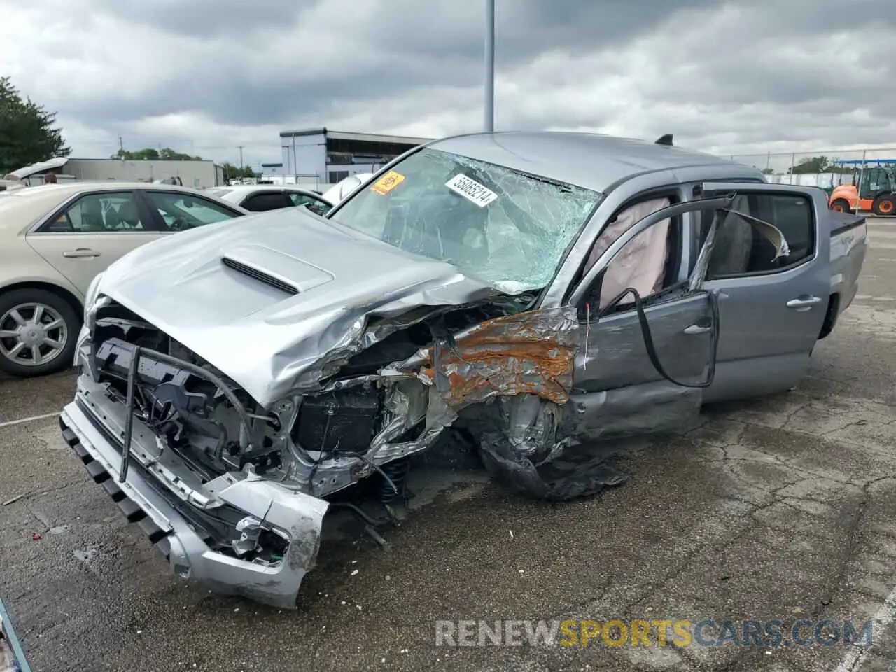 1 Photograph of a damaged car 3TMCZ5AN7NM519688 TOYOTA TACOMA 2022