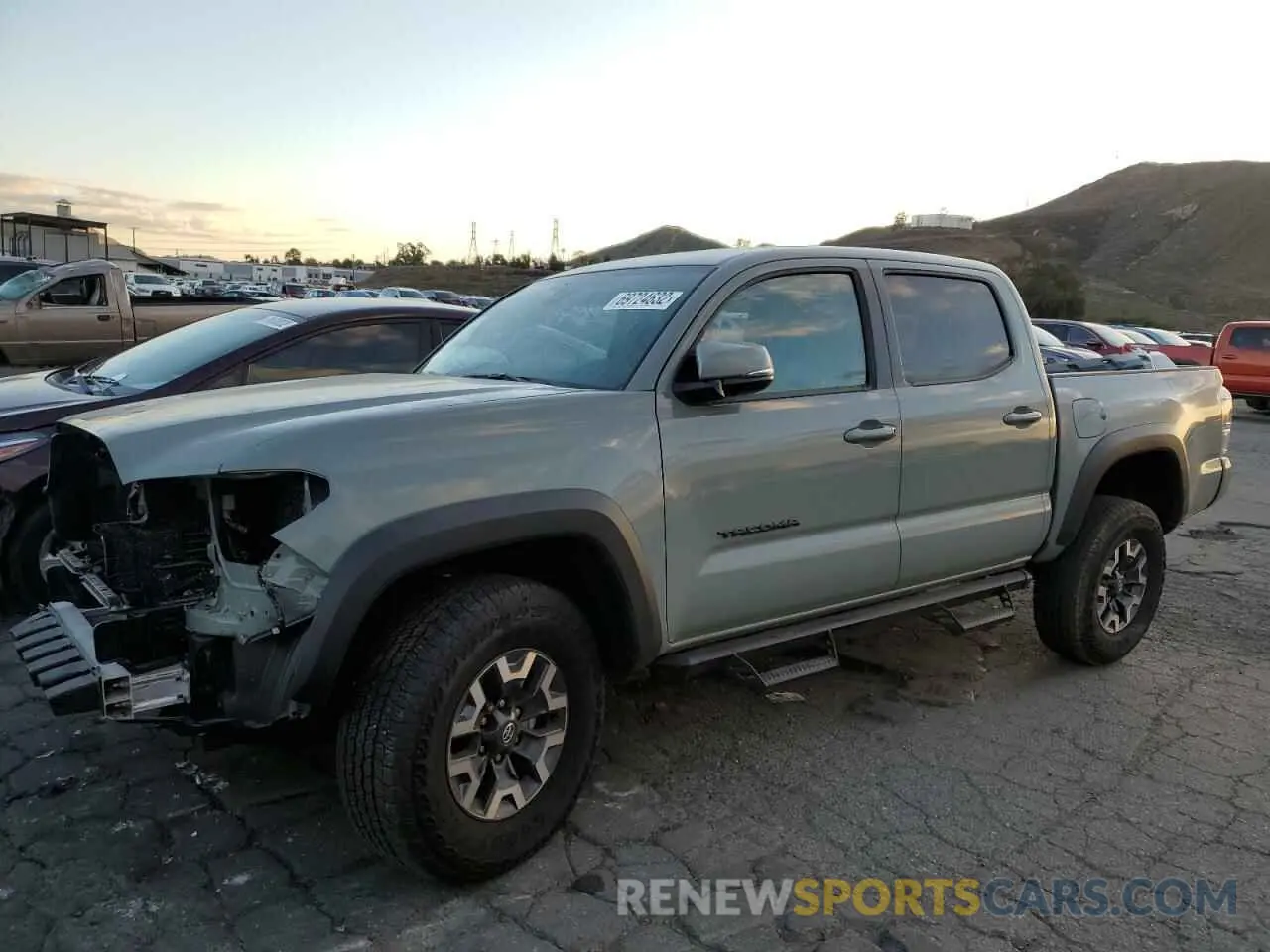 1 Фотография поврежденного автомобиля 3TMCZ5AN7NM523479 TOYOTA TACOMA 2022