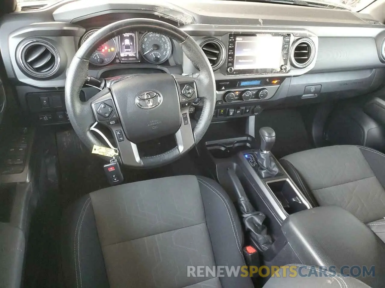 8 Photograph of a damaged car 3TMCZ5AN8NM464488 TOYOTA TACOMA 2022