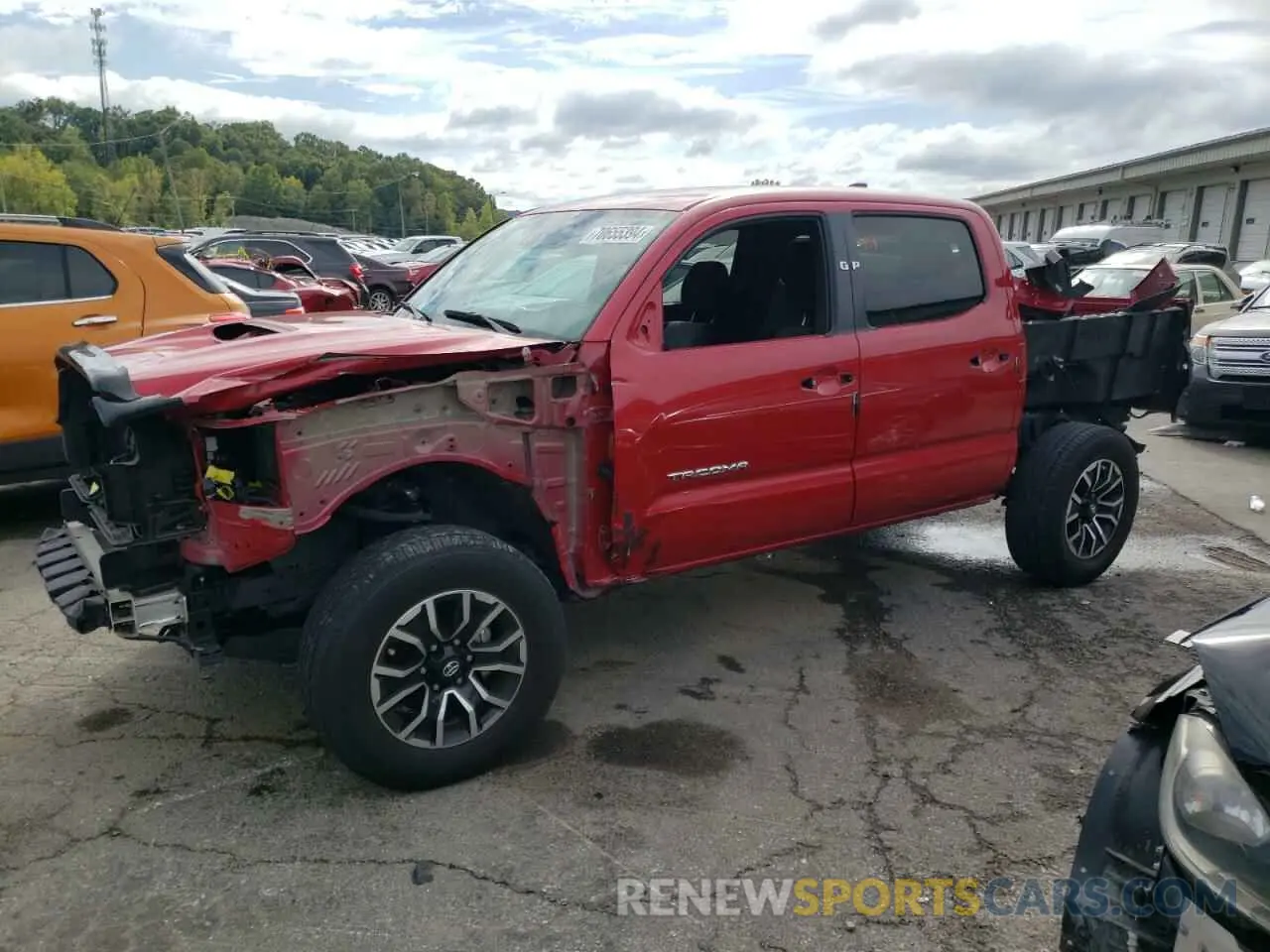 1 Фотография поврежденного автомобиля 3TMCZ5AN8NM507548 TOYOTA TACOMA 2022
