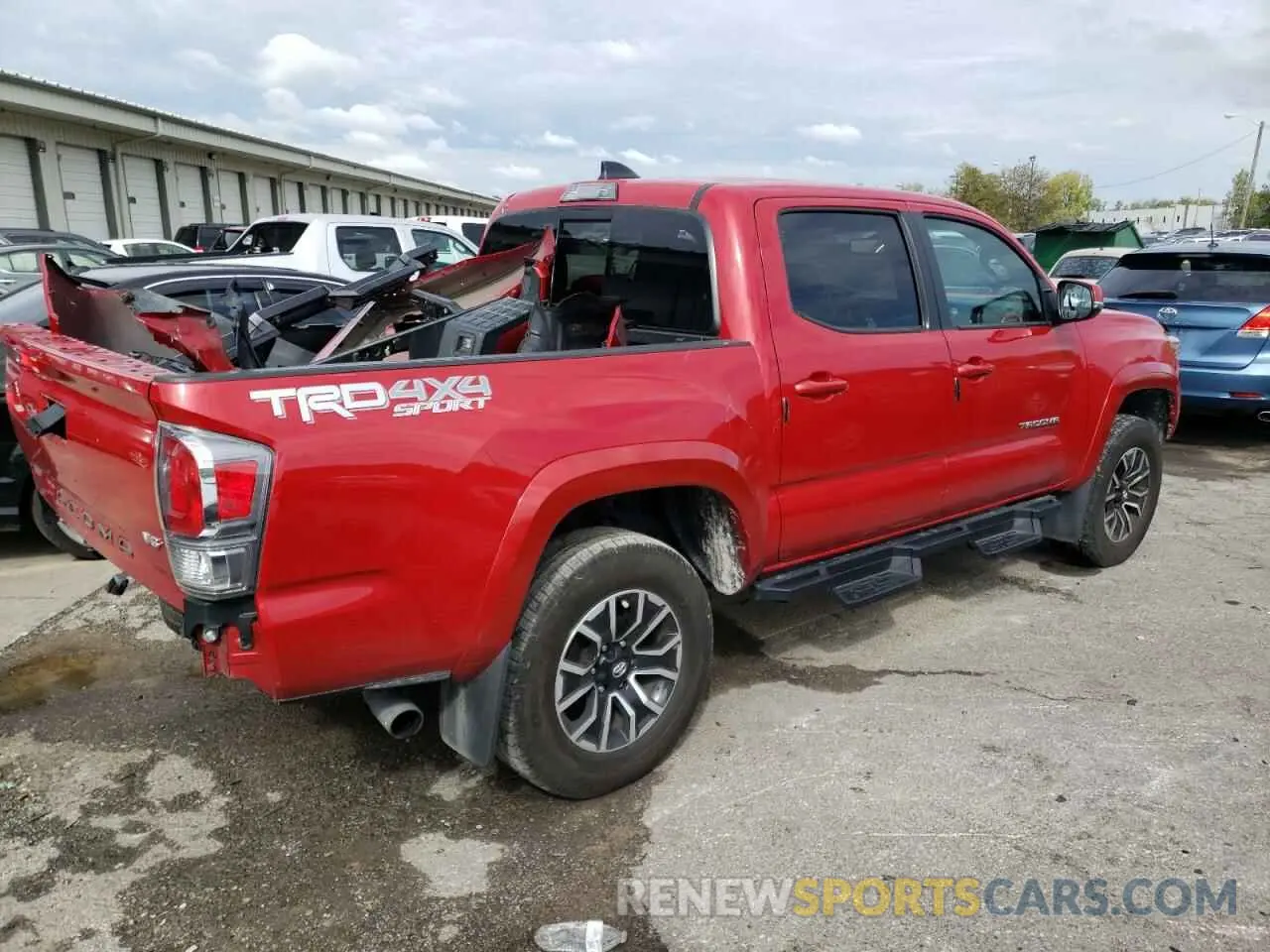 3 Фотография поврежденного автомобиля 3TMCZ5AN8NM507548 TOYOTA TACOMA 2022