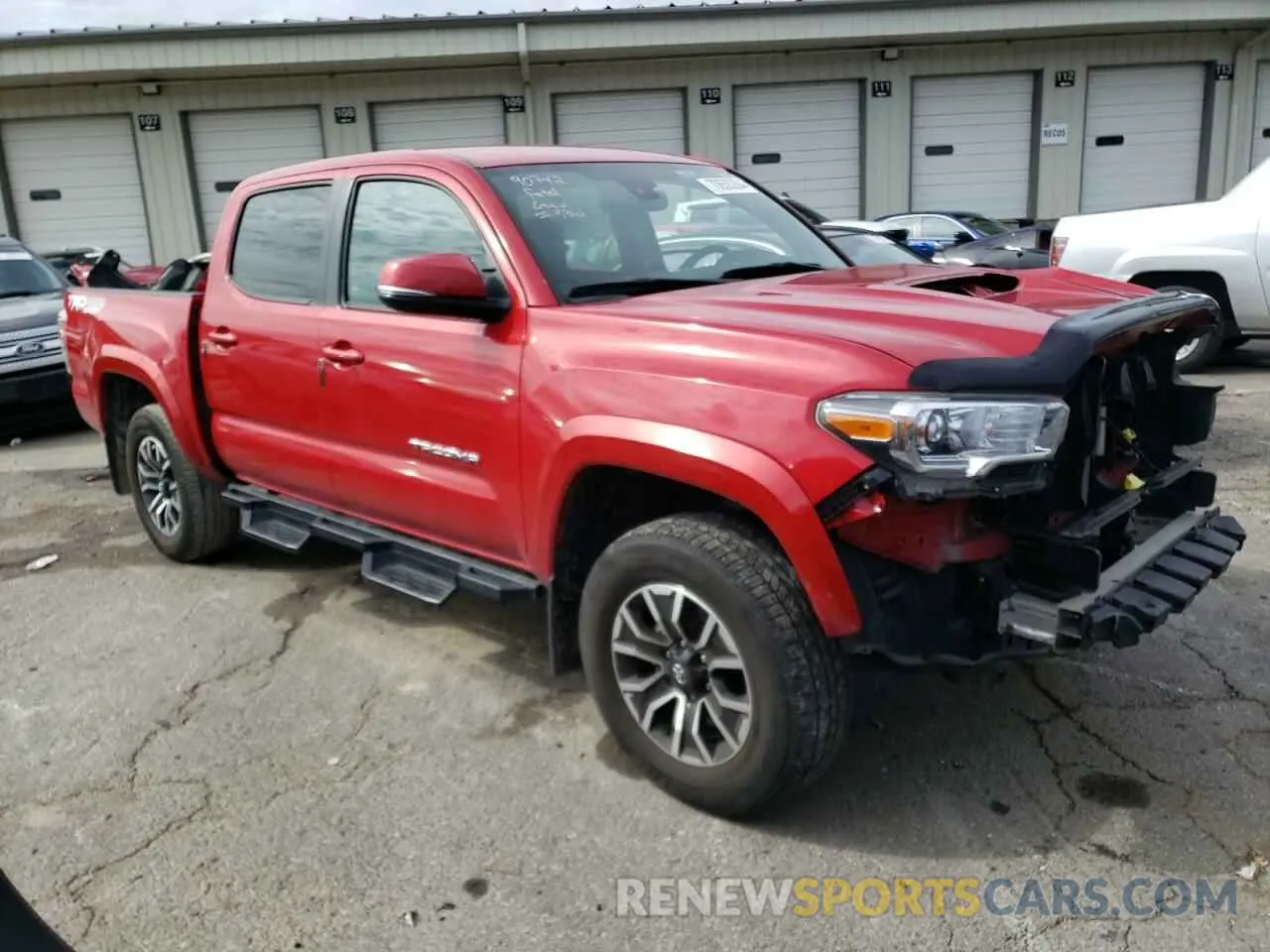 4 Фотография поврежденного автомобиля 3TMCZ5AN8NM507548 TOYOTA TACOMA 2022