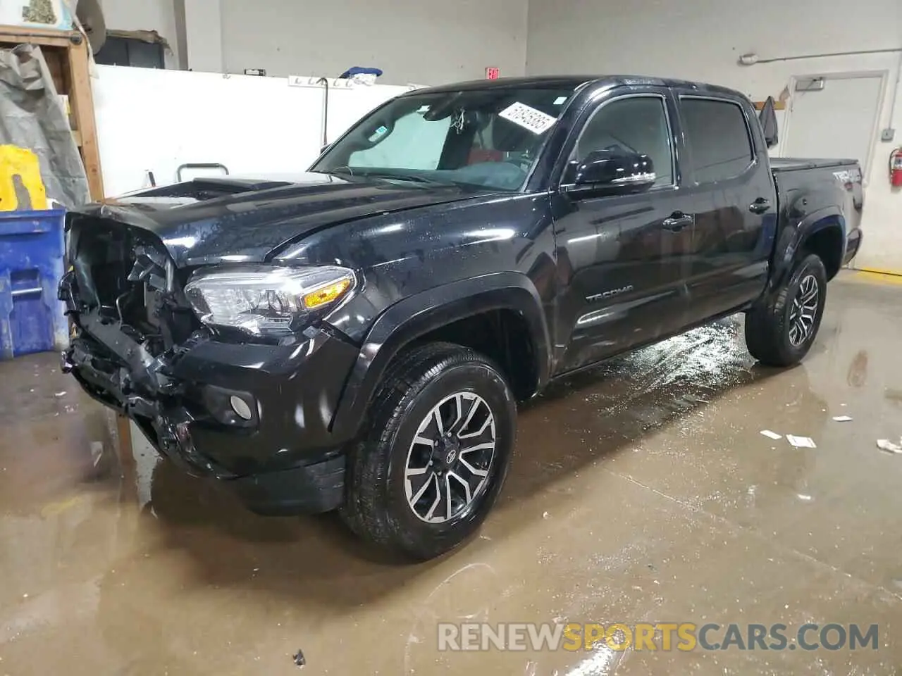 1 Photograph of a damaged car 3TMCZ5AN8NM507615 TOYOTA TACOMA 2022