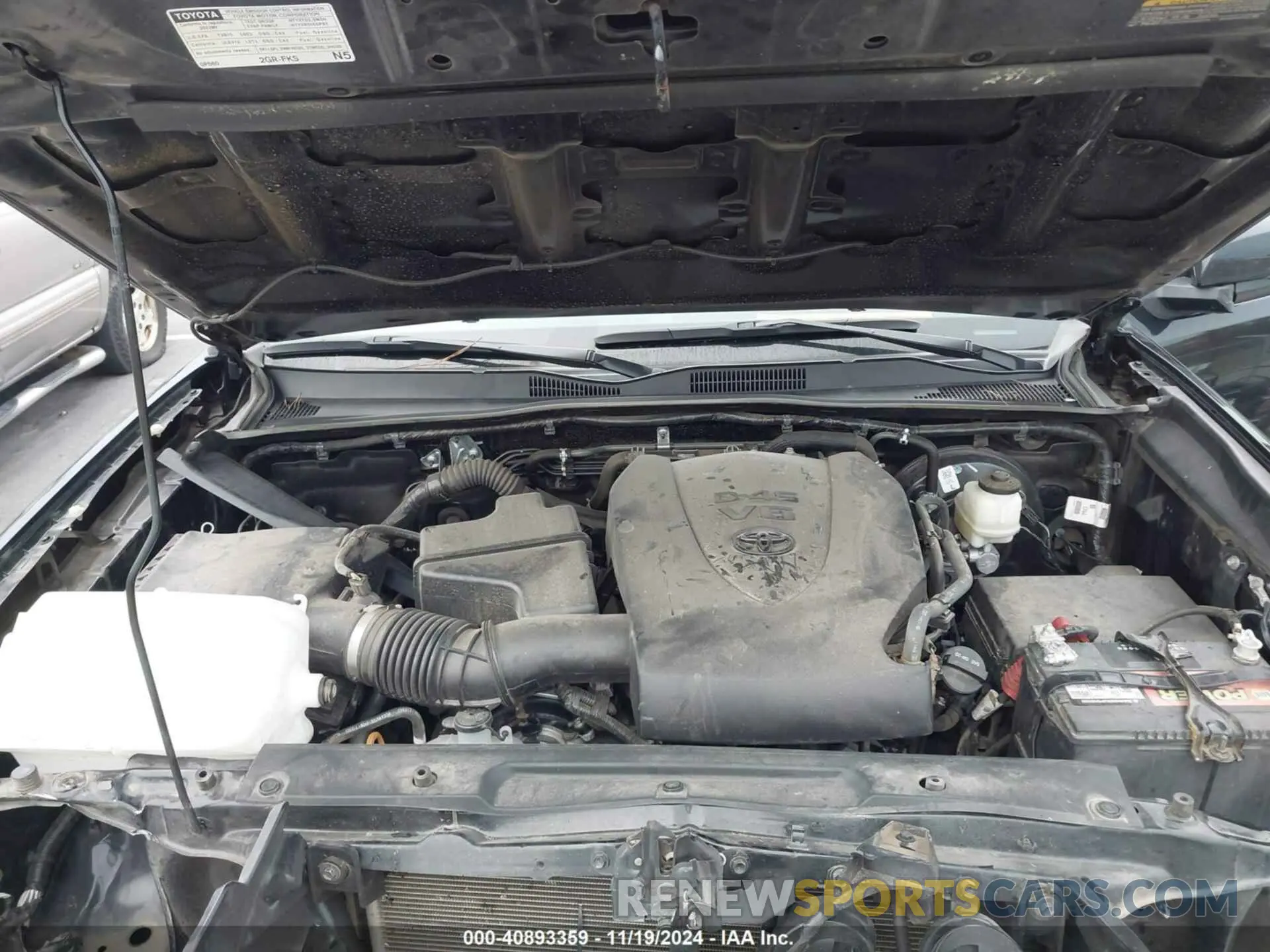 10 Фотография поврежденного автомобиля 3TMCZ5AN9NM455492 TOYOTA TACOMA 2022